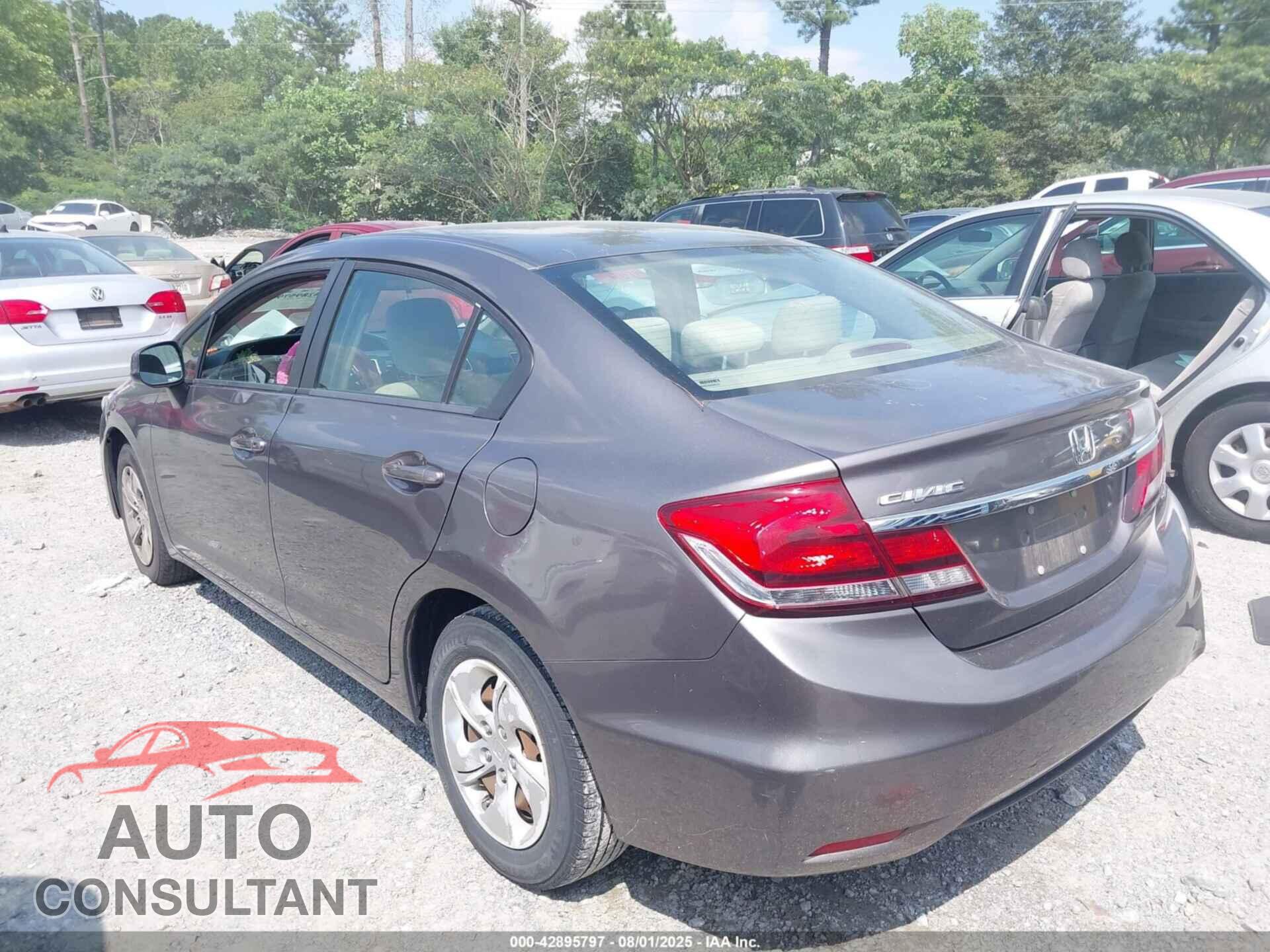 HONDA CIVIC 2013 - 19XFB2F59DE226179