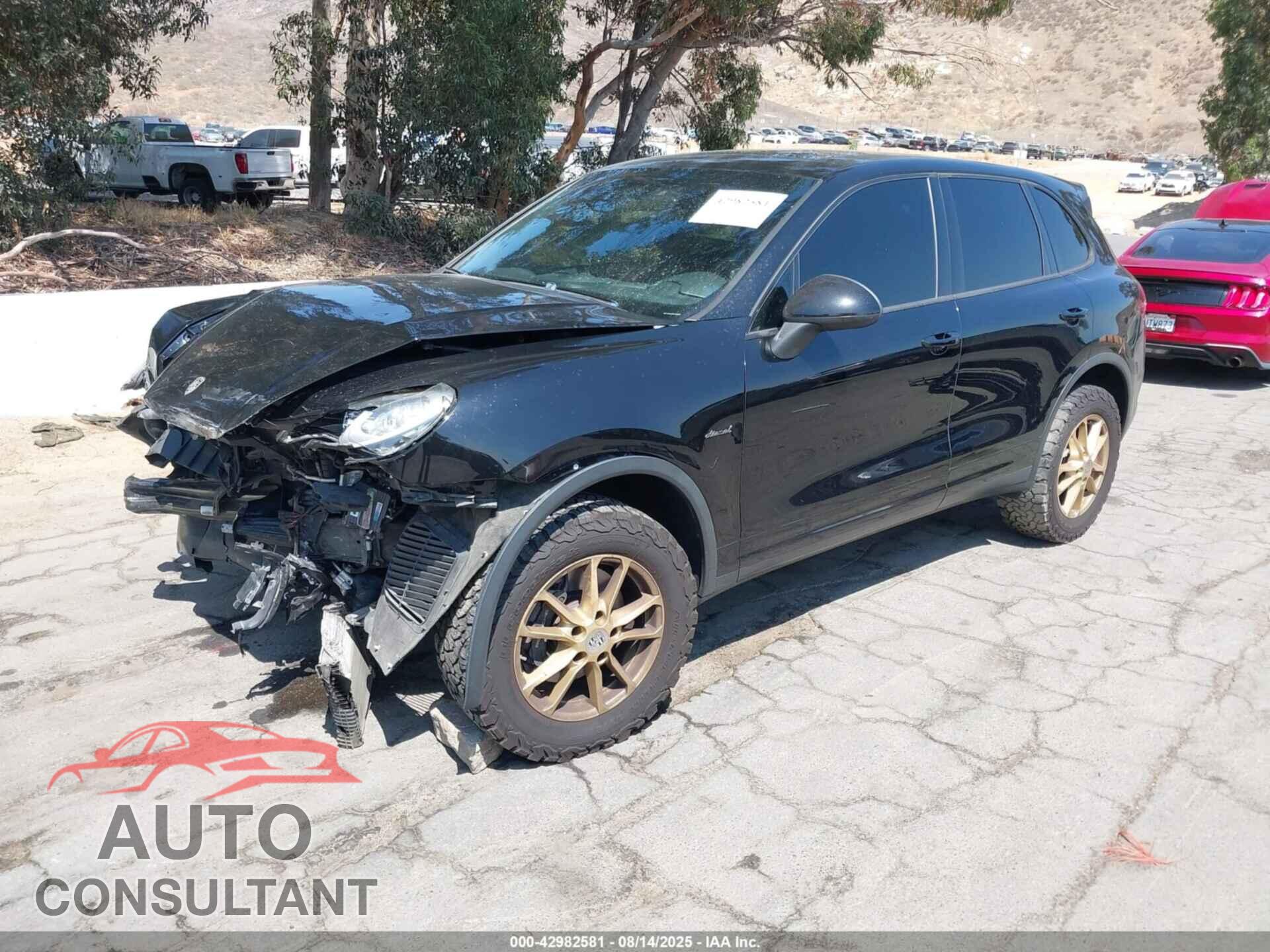 PORSCHE CAYENNE 2013 - WP1AF2A27DLA39203
