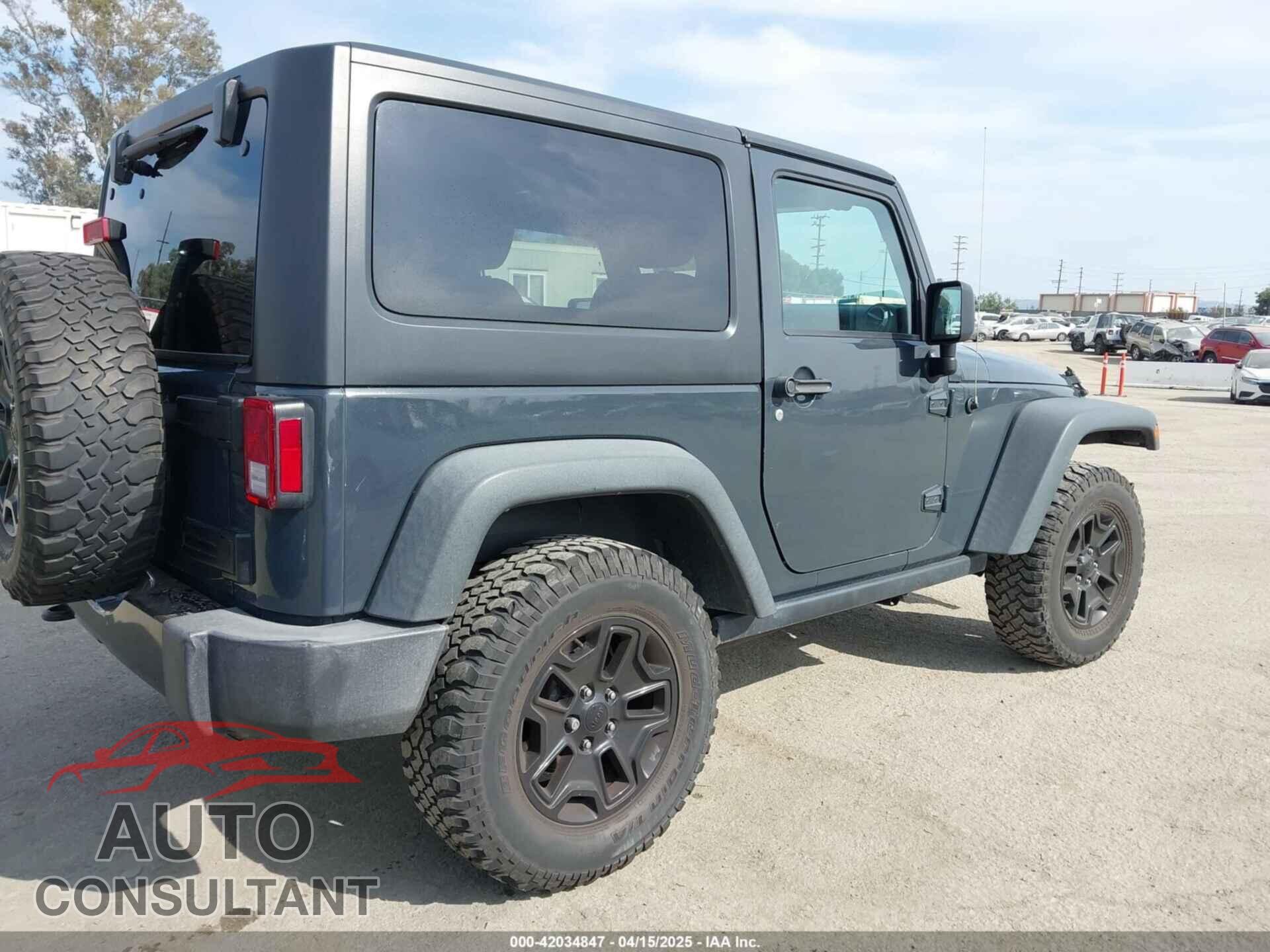 JEEP WRANGLER 2017 - 1C4AJWAG8HL632626