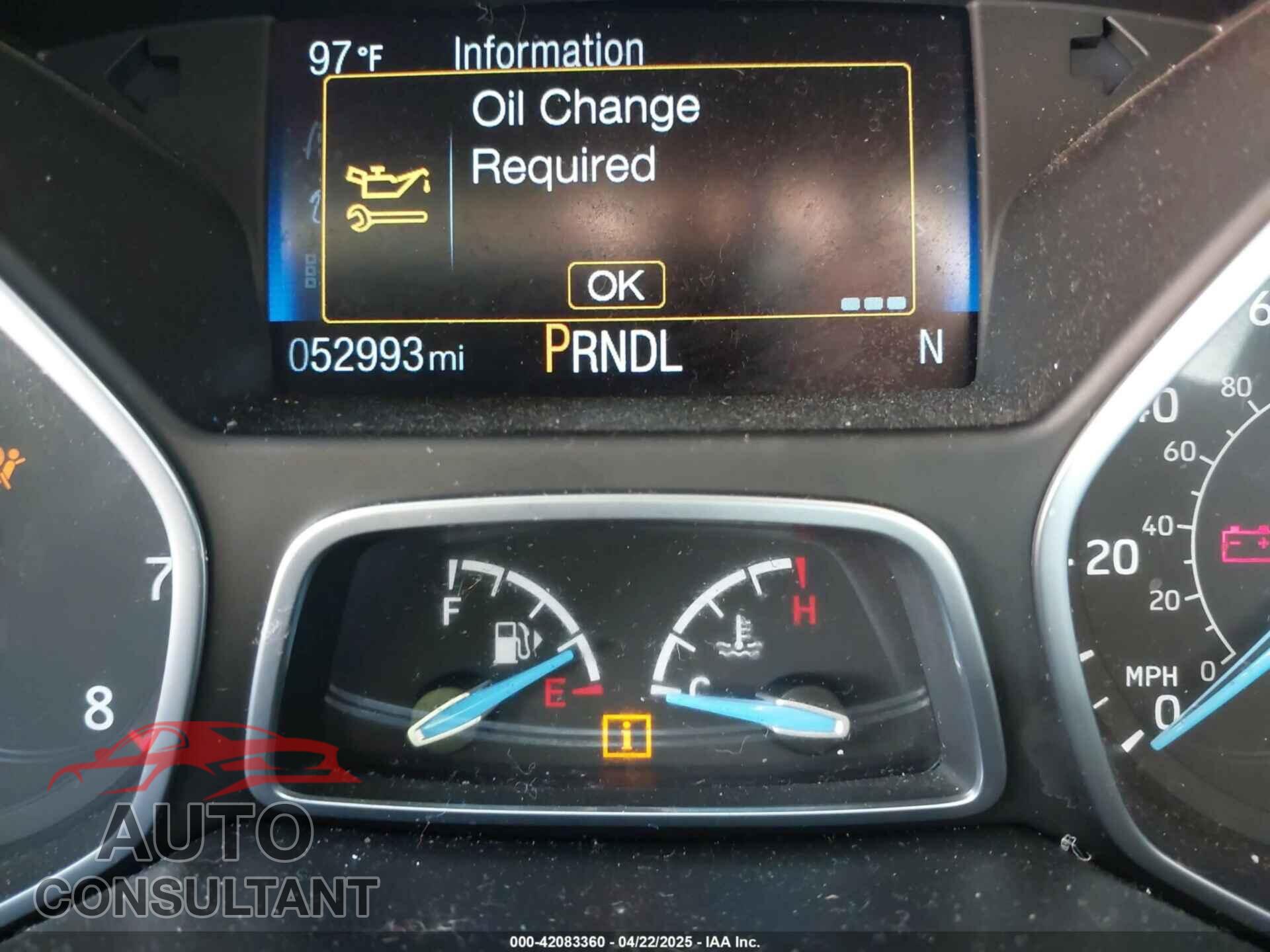 FORD FOCUS 2016 - 1FADP3F23GL373801