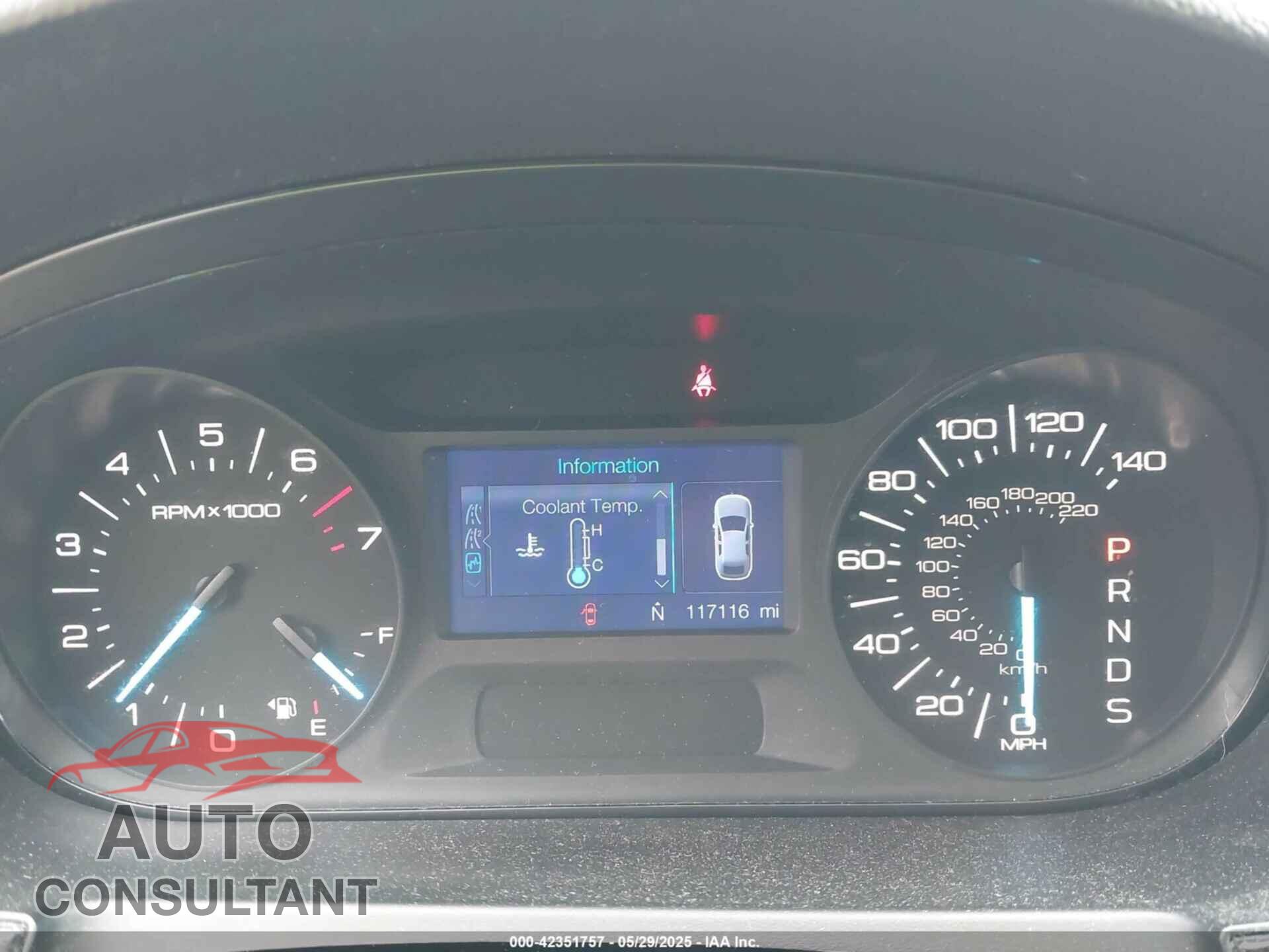 FORD EDGE 2013 - 2FMDK3GC9DBE17551