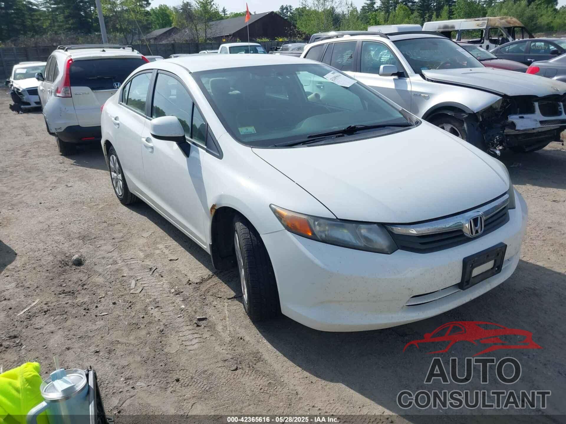 HONDA CIVIC 2012 - 2HGFB2E40CH020245