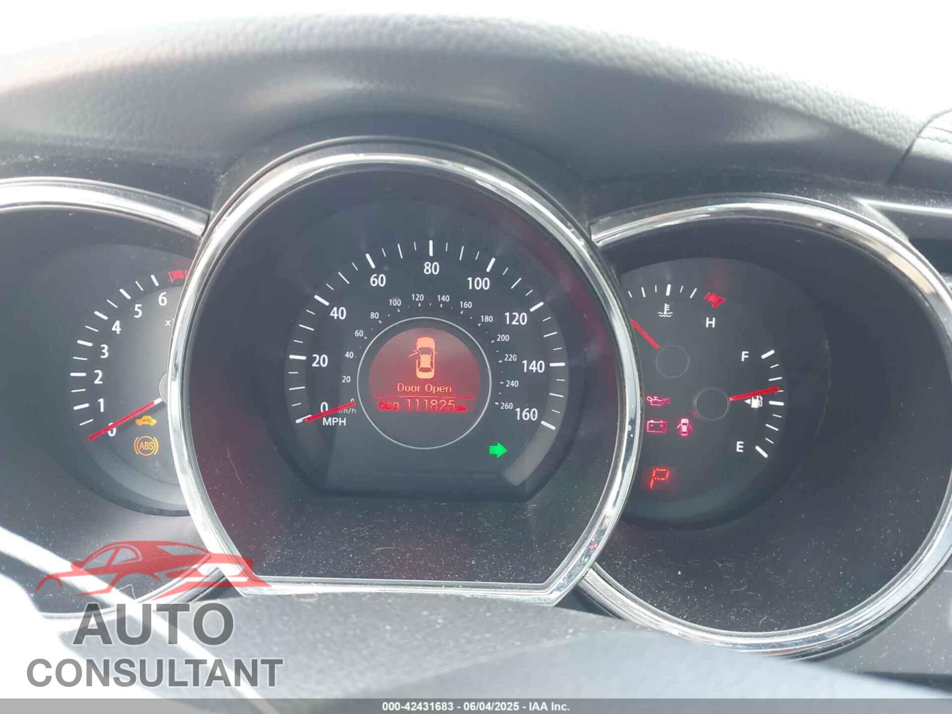 KIA OPTIMA 2011 - KNAGN4A66B5142186