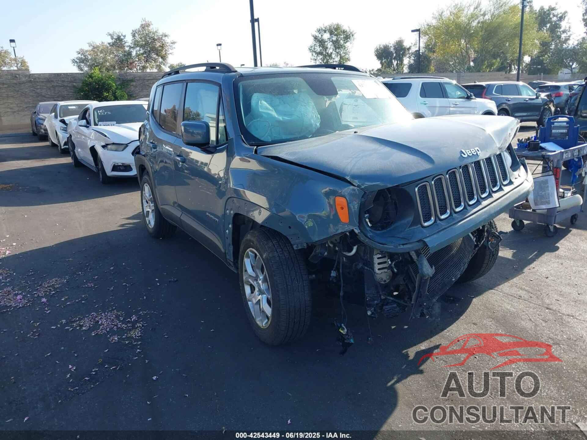 JEEP RENEGADE 2016 - ZACCJABT5GPE37486