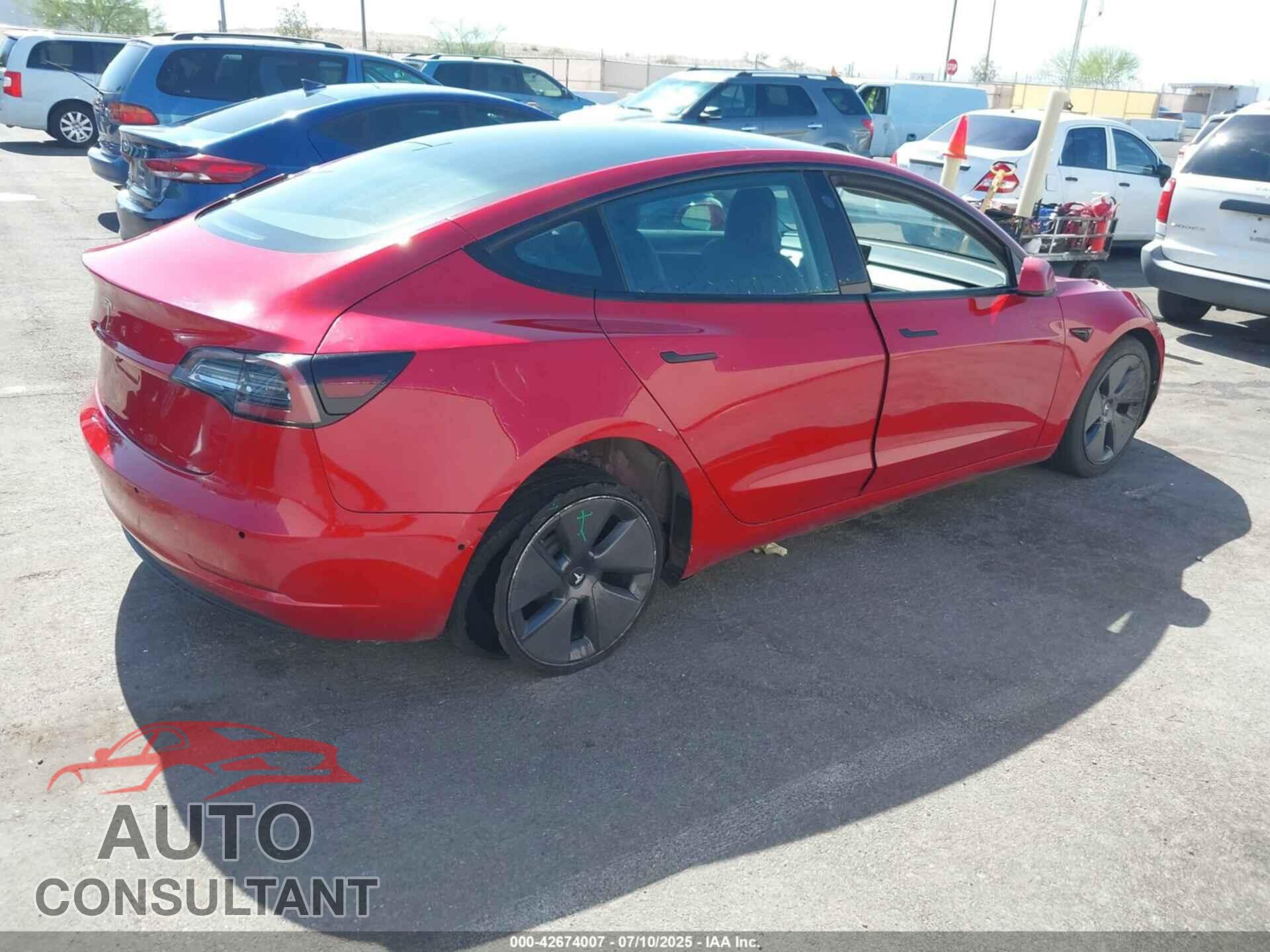TESLA MODEL 3 2022 - 5YJ3E1EA8NF358428