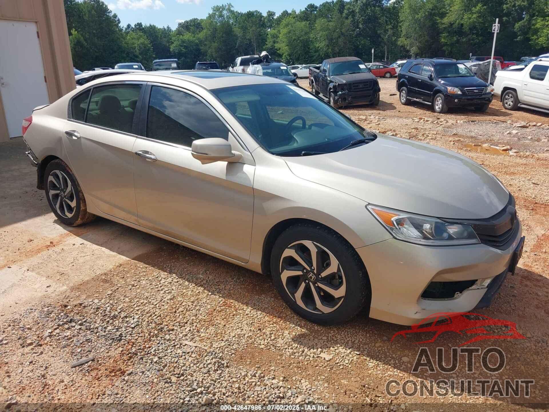 HONDA ACCORD 2016 - 1HGCR2F74GA155014
