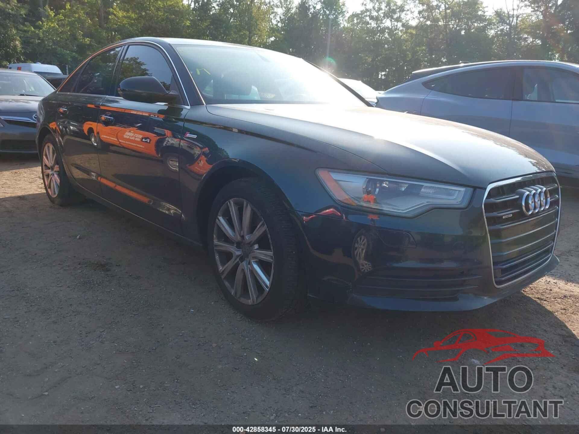 AUDI A6 2013 - WAUGGAFC4DN155366