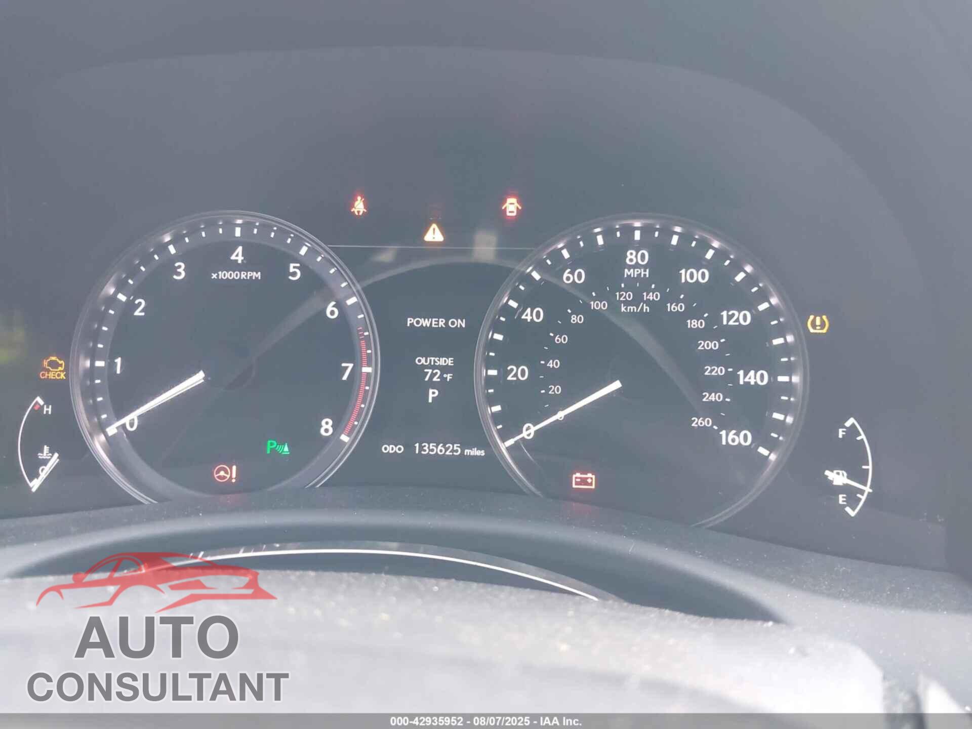 LEXUS GS 350 2015 - JTHBE1BL0FA016594