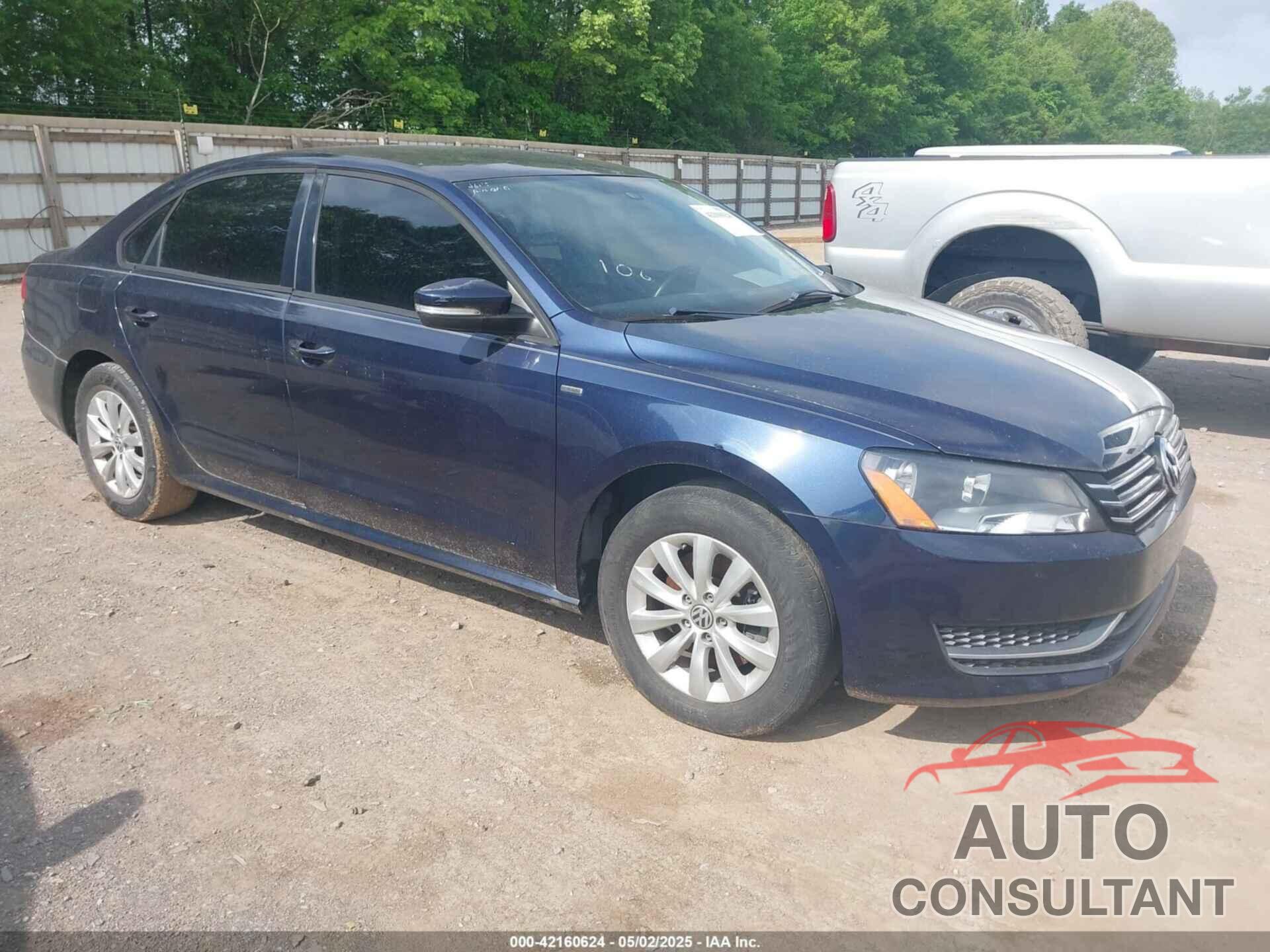 VOLKSWAGEN PASSAT 2015 - 1VWAT7A3XFC040684