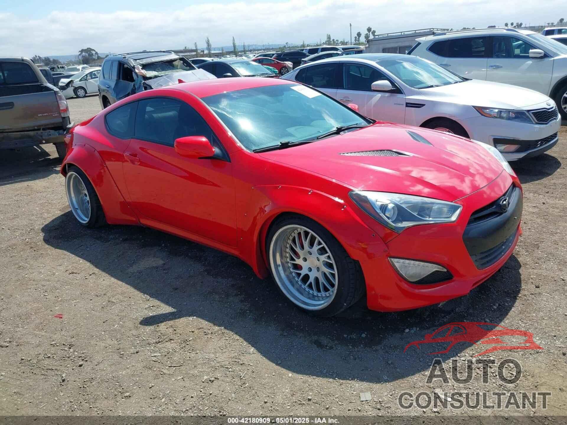 HYUNDAI GENESIS 2014 - KMHHT6KD3EU113885
