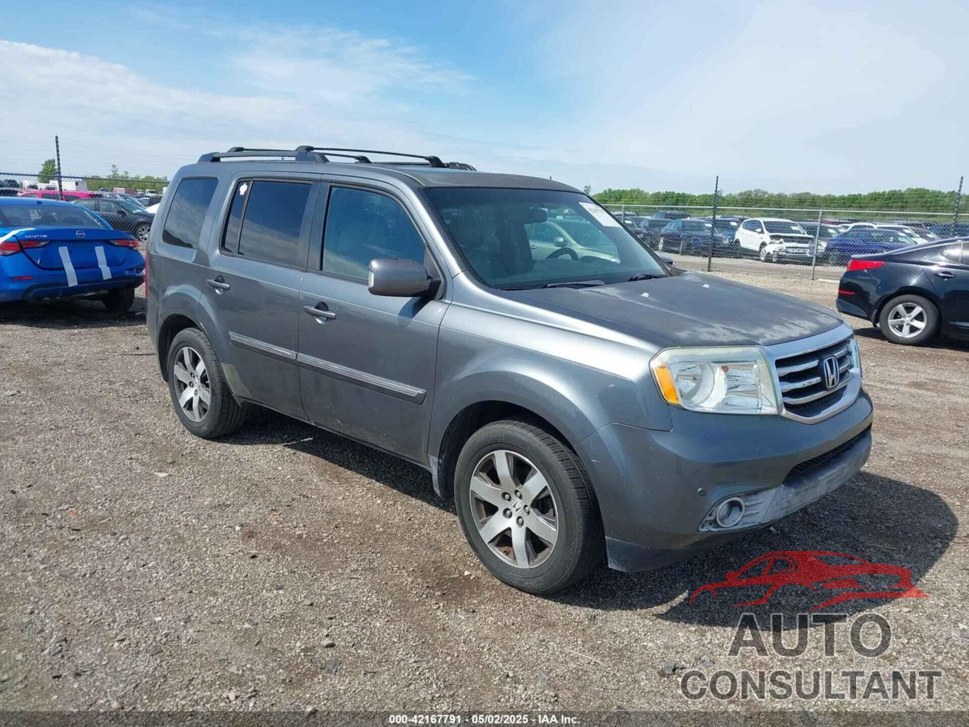 HONDA PILOT 2012 - 5FNYF3H98CB027068