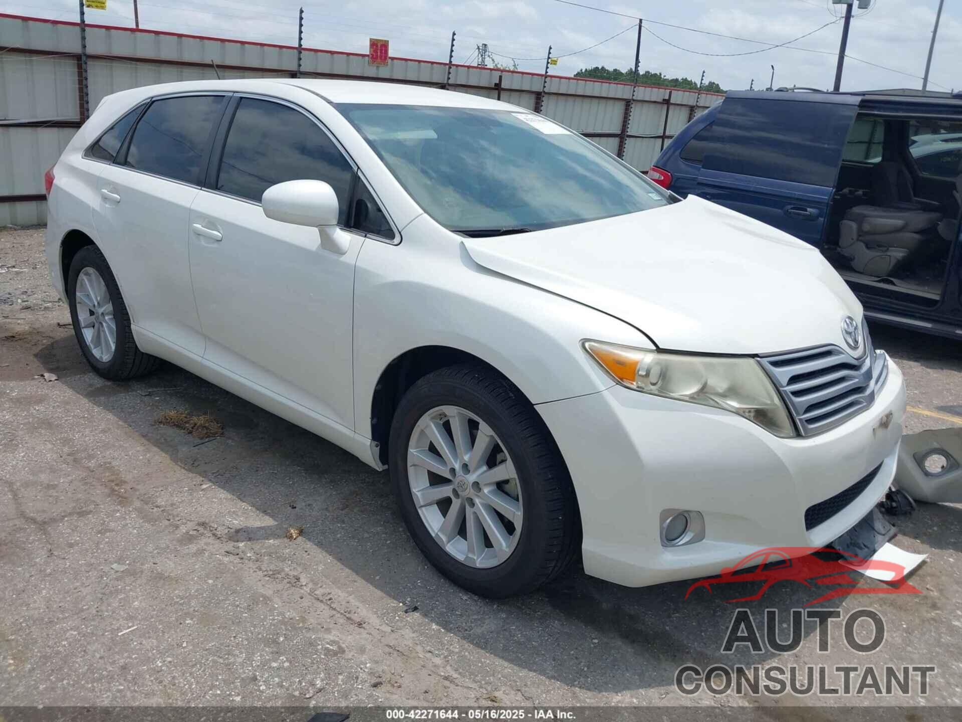 TOYOTA VENZA 2010 - 4T3ZA3BBXAU031693