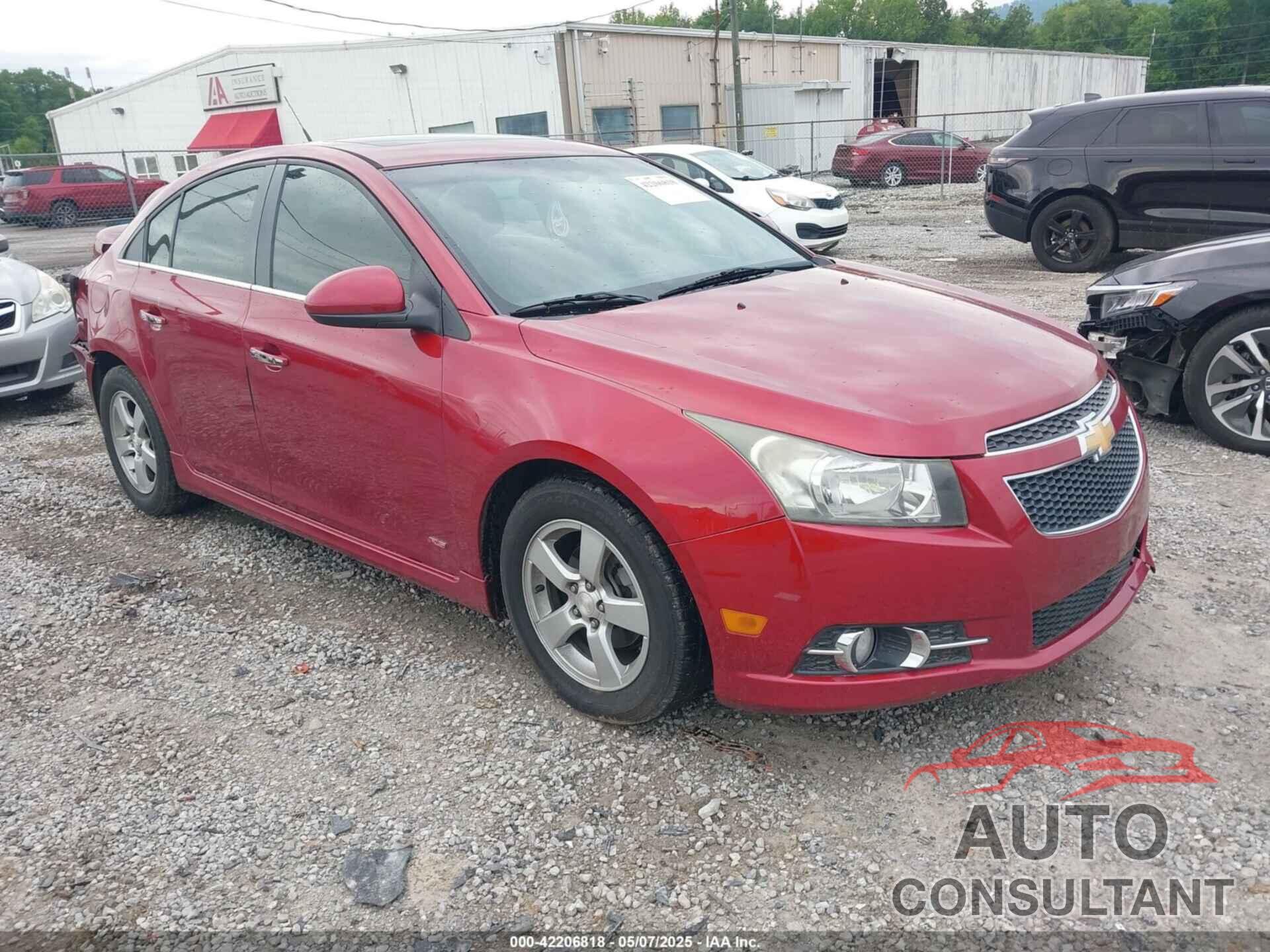 CHEVROLET CRUZE 2013 - 1G1PG5SB6D7103970