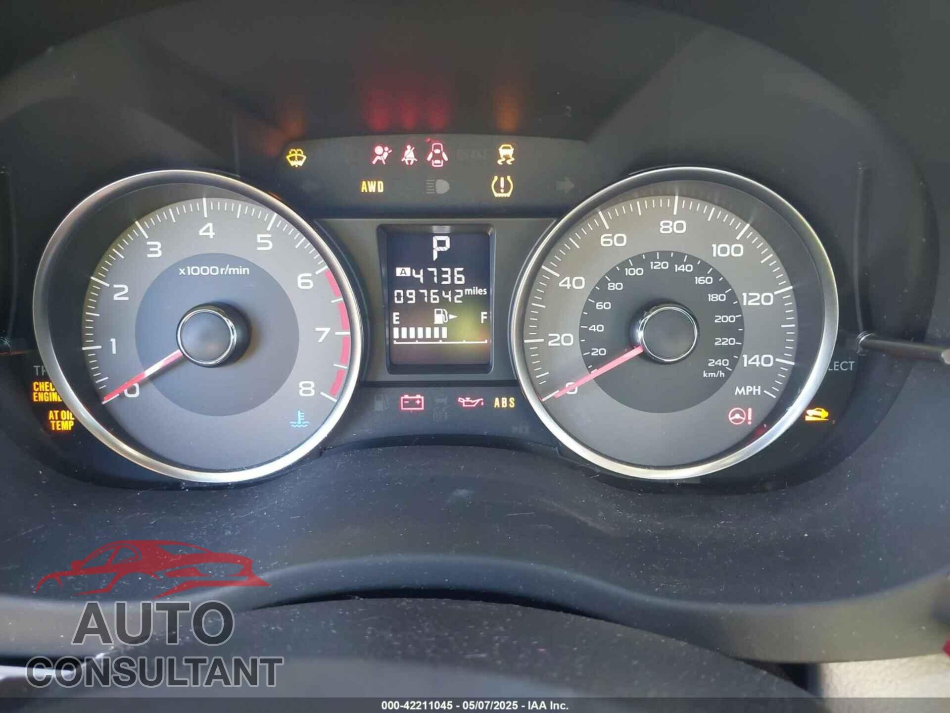 SUBARU FORESTER 2014 - JF2SJAJC0EH490695