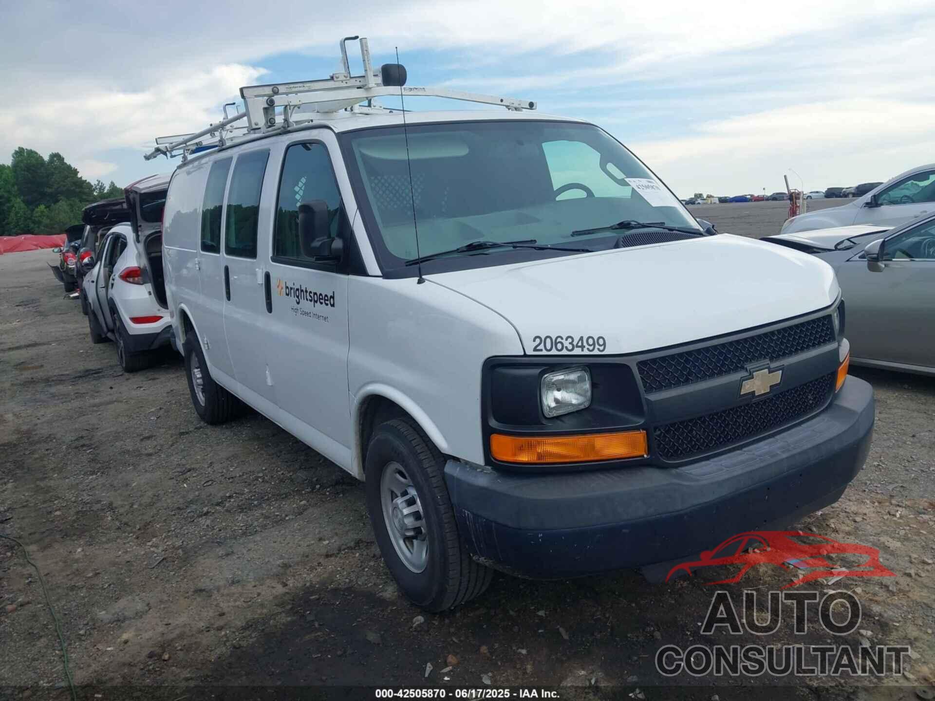 CHEVROLET EXPRESS 2500 2016 - 1GCWGAFF2G1334087