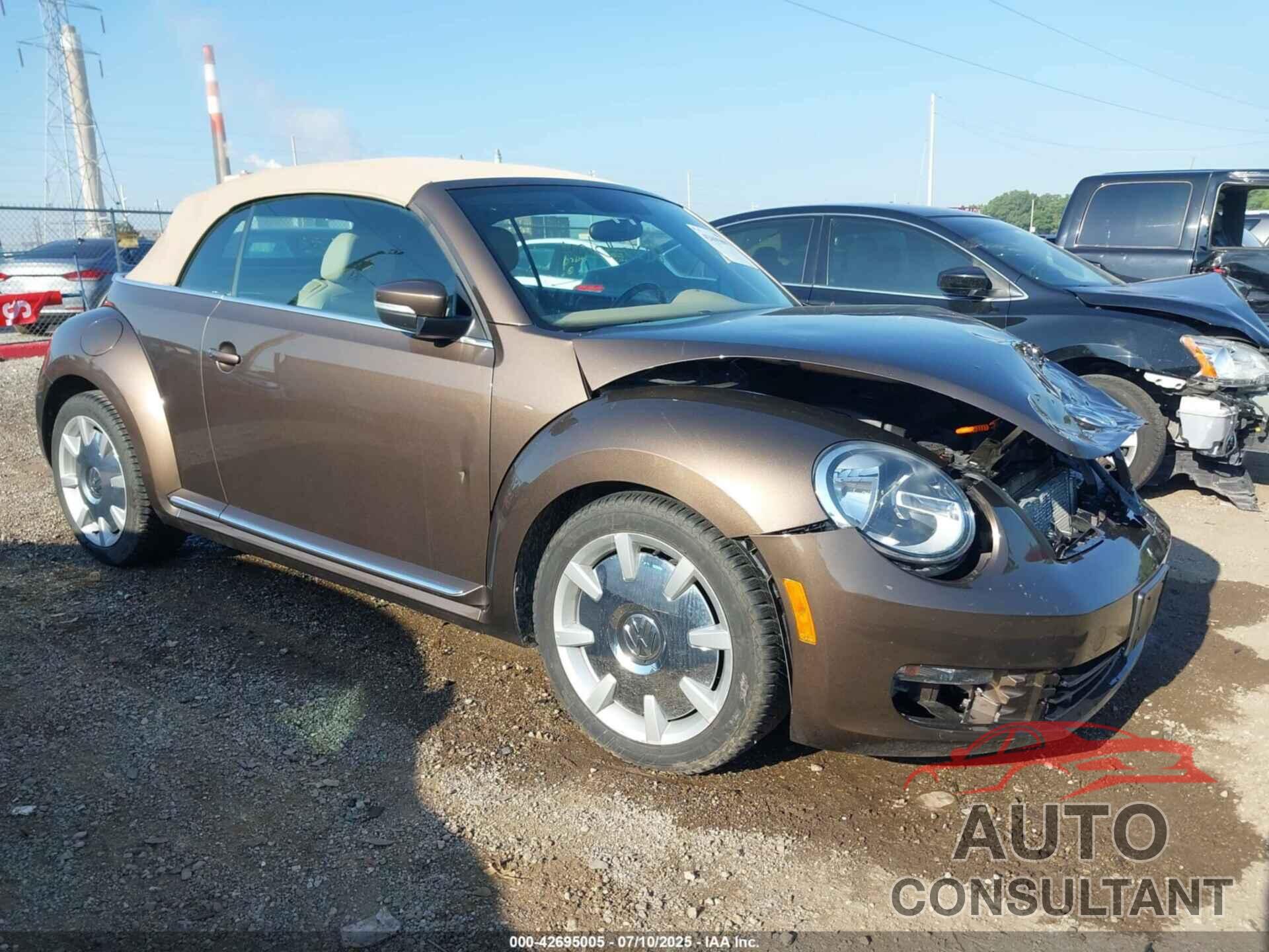 VOLKSWAGEN BEETLE 2015 - 3VW507AT7FM802457