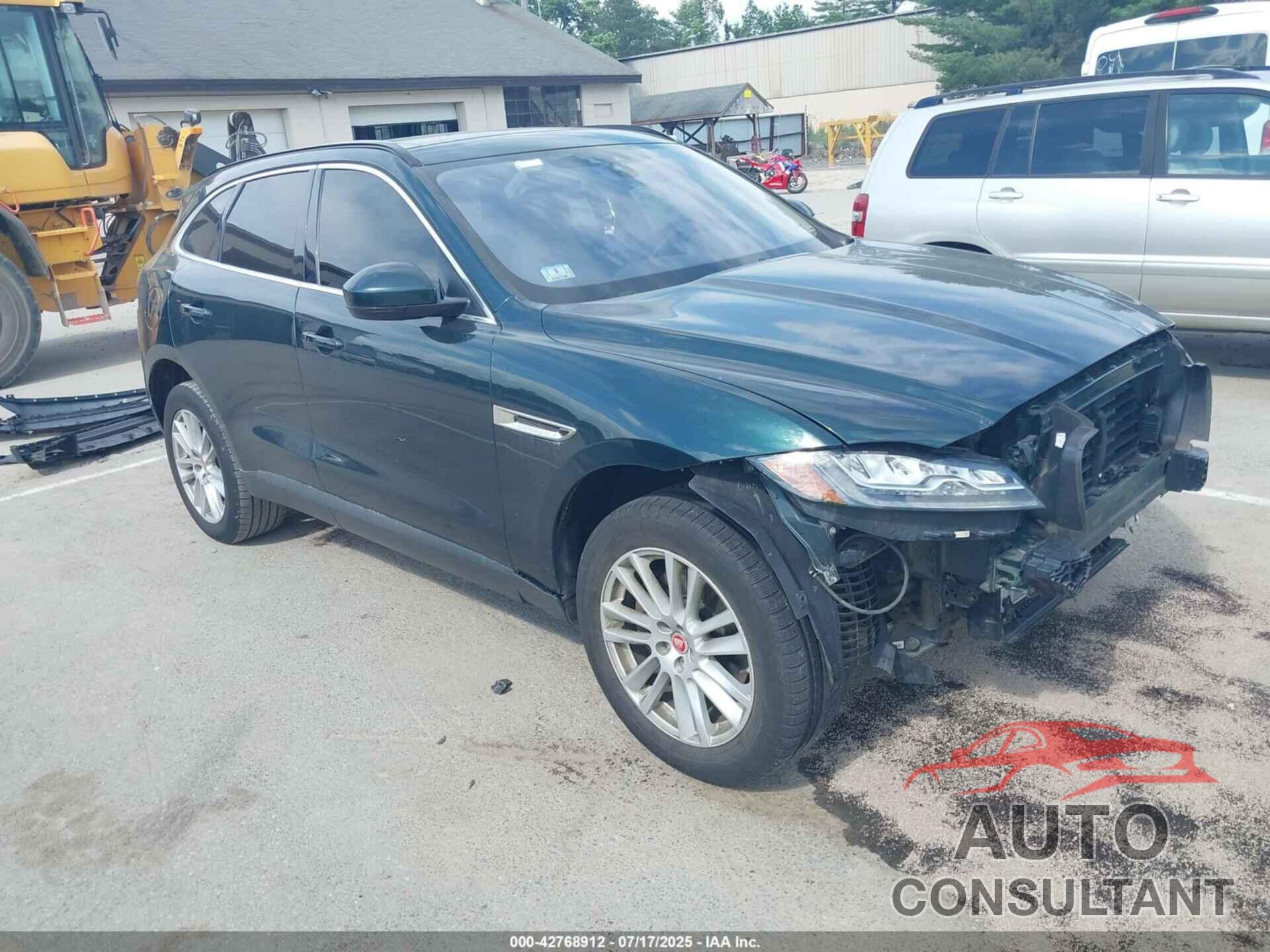 JAGUAR F-PACE 2017 - SADCK2BV8HA885053