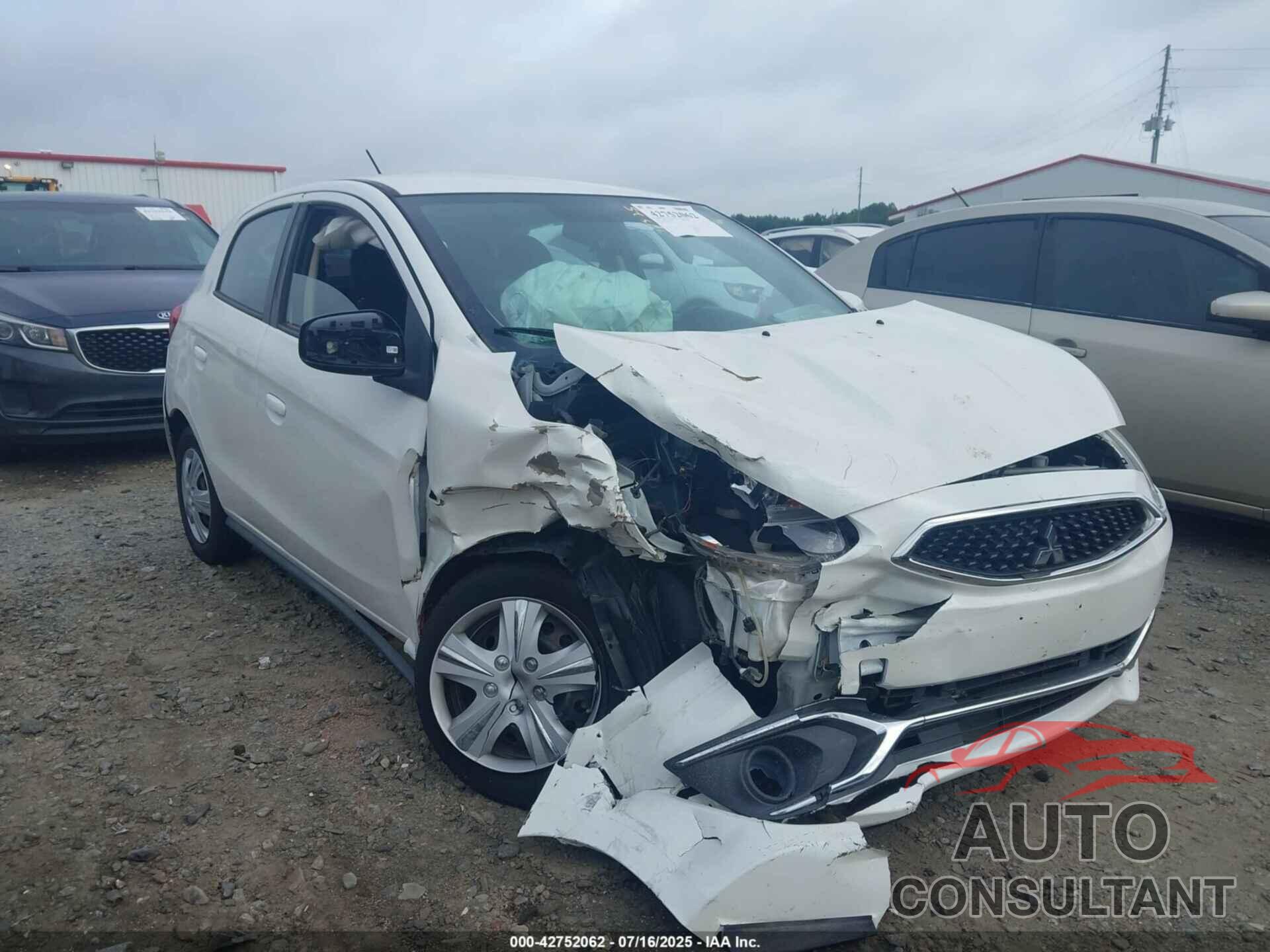 MITSUBISHI MIRAGE 2018 - ML32A3HJ6JH010039