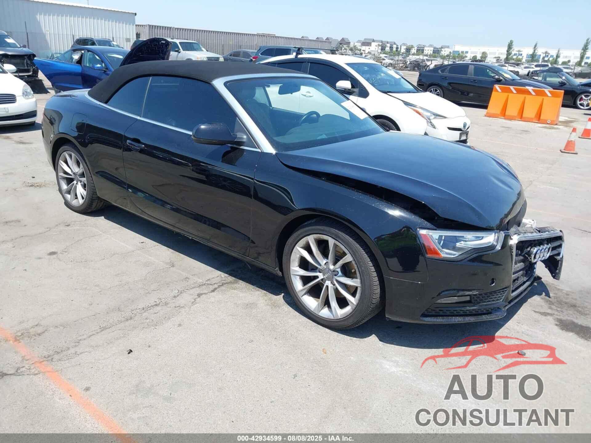 AUDI A5 2013 - WAUCFAFH9DN012748