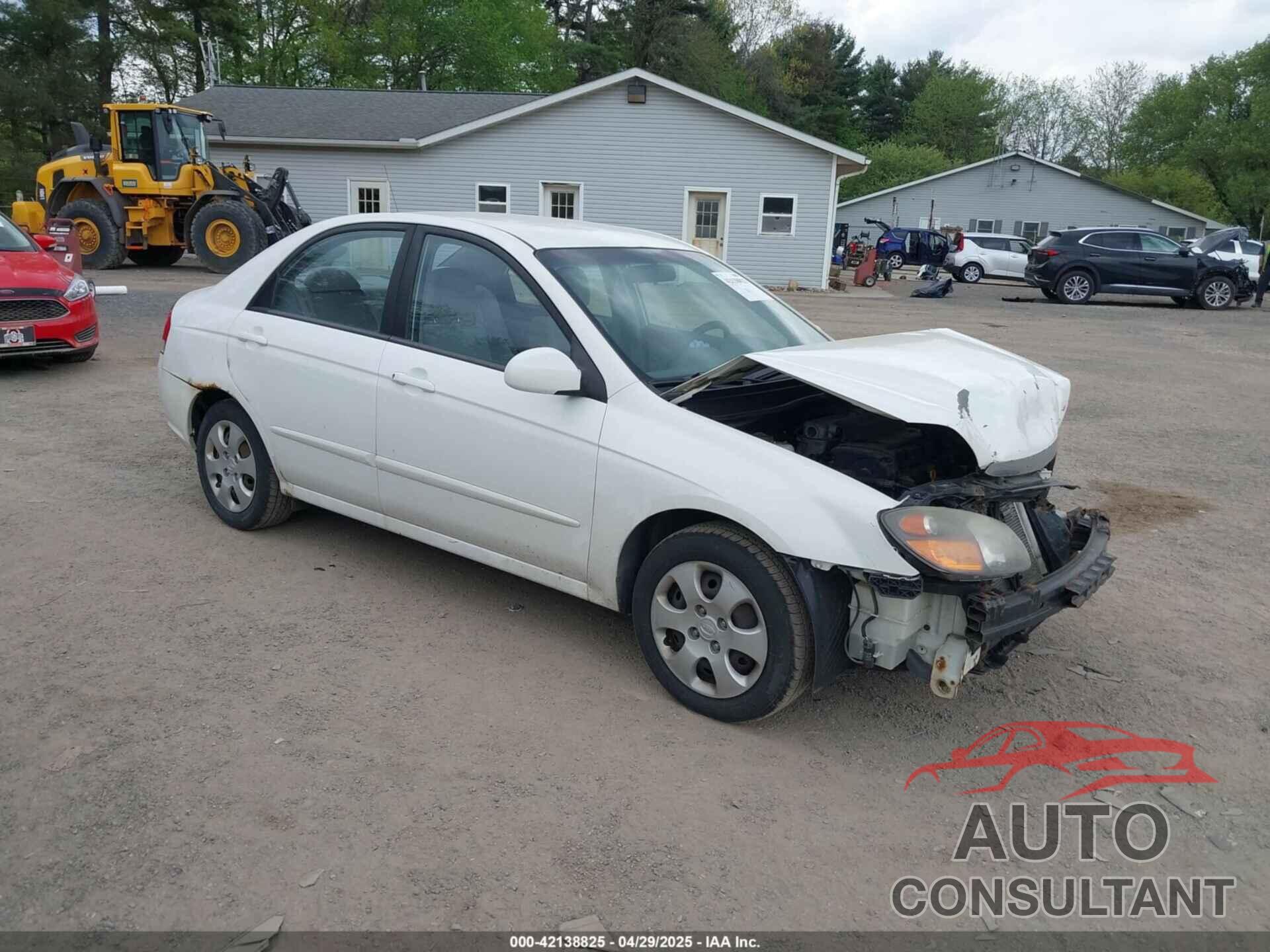 KIA SPECTRA 2009 - KNAFE221195609687