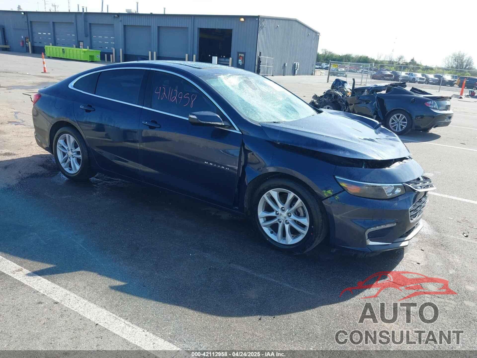 CHEVROLET MALIBU 2016 - 1G1ZE5ST3GF218978