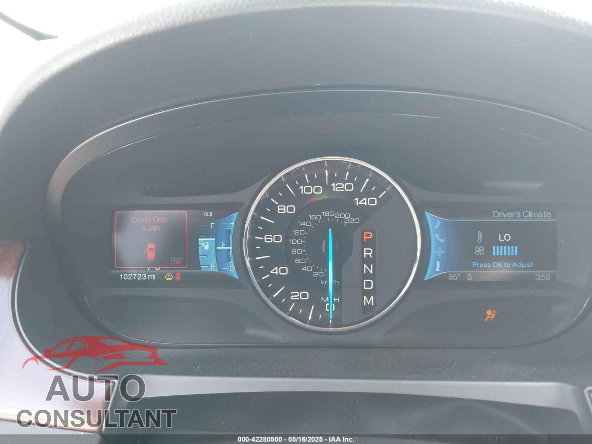 FORD EDGE 2011 - 2FMDK3KC6BBB05885