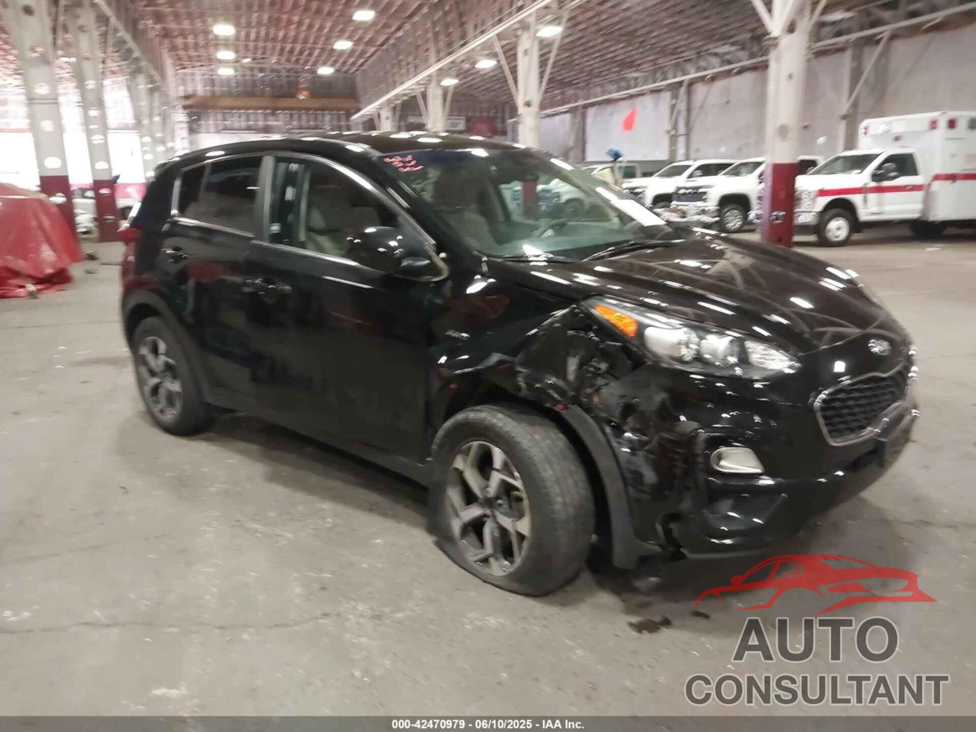 KIA SPORTAGE 2022 - KNDPMCAC7N7009323