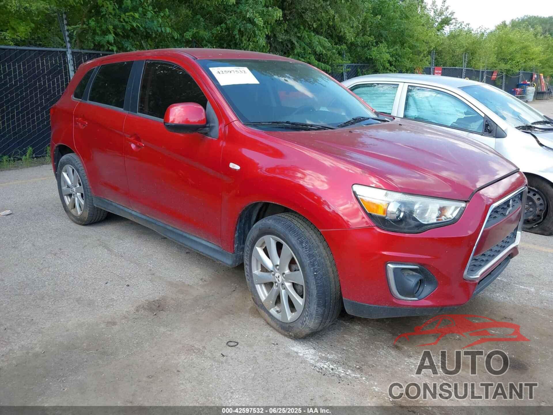 MITSUBISHI OUTLANDER SPORT 2015 - 4A4AP3AU0FE058486