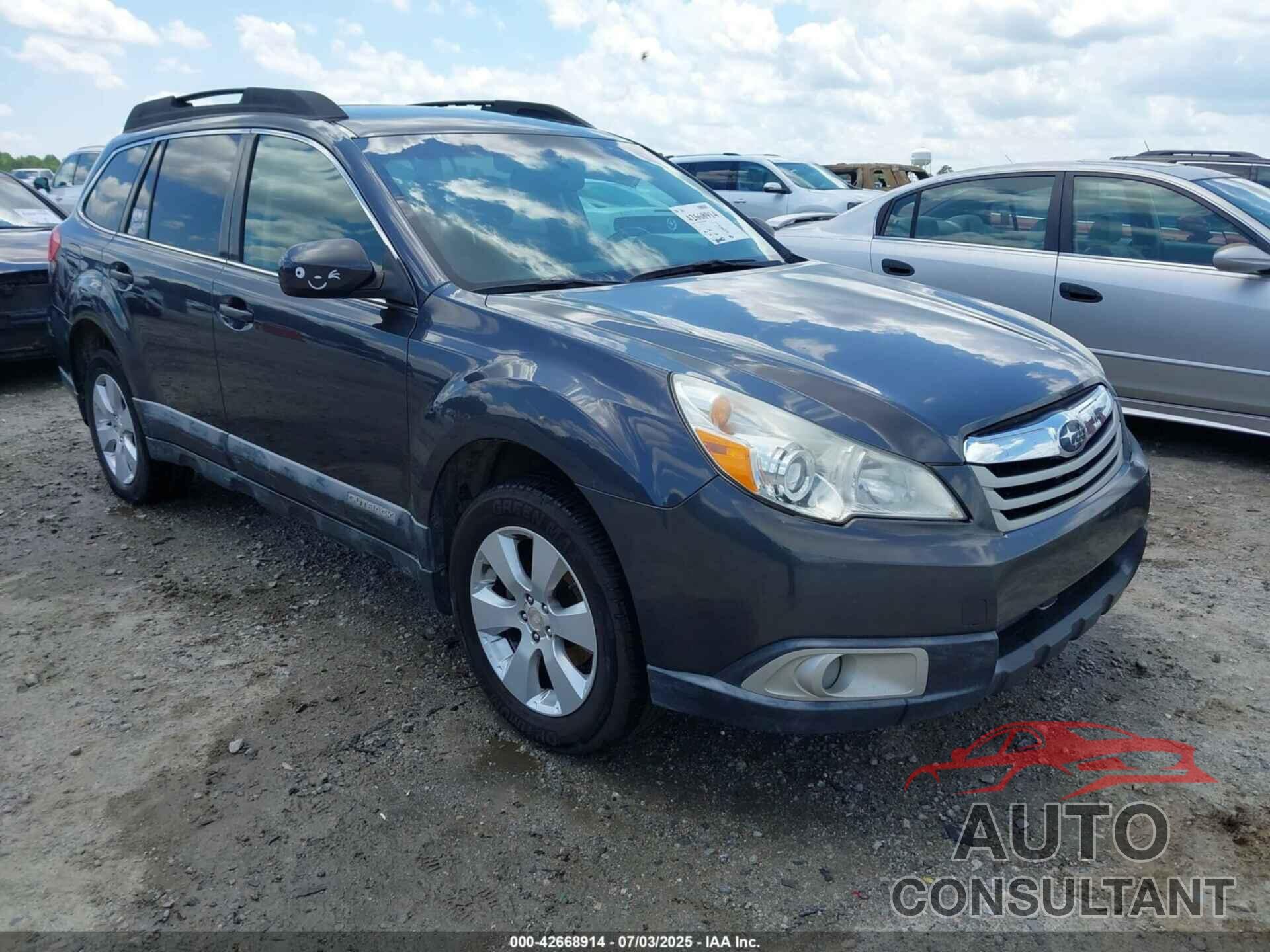 SUBARU OUTBACK 2011 - 4S4BRCLC6B3374535