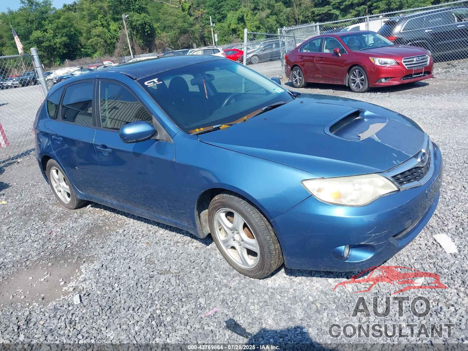 SUBARU IMPREZA 2009 - JF1GH74609H815480