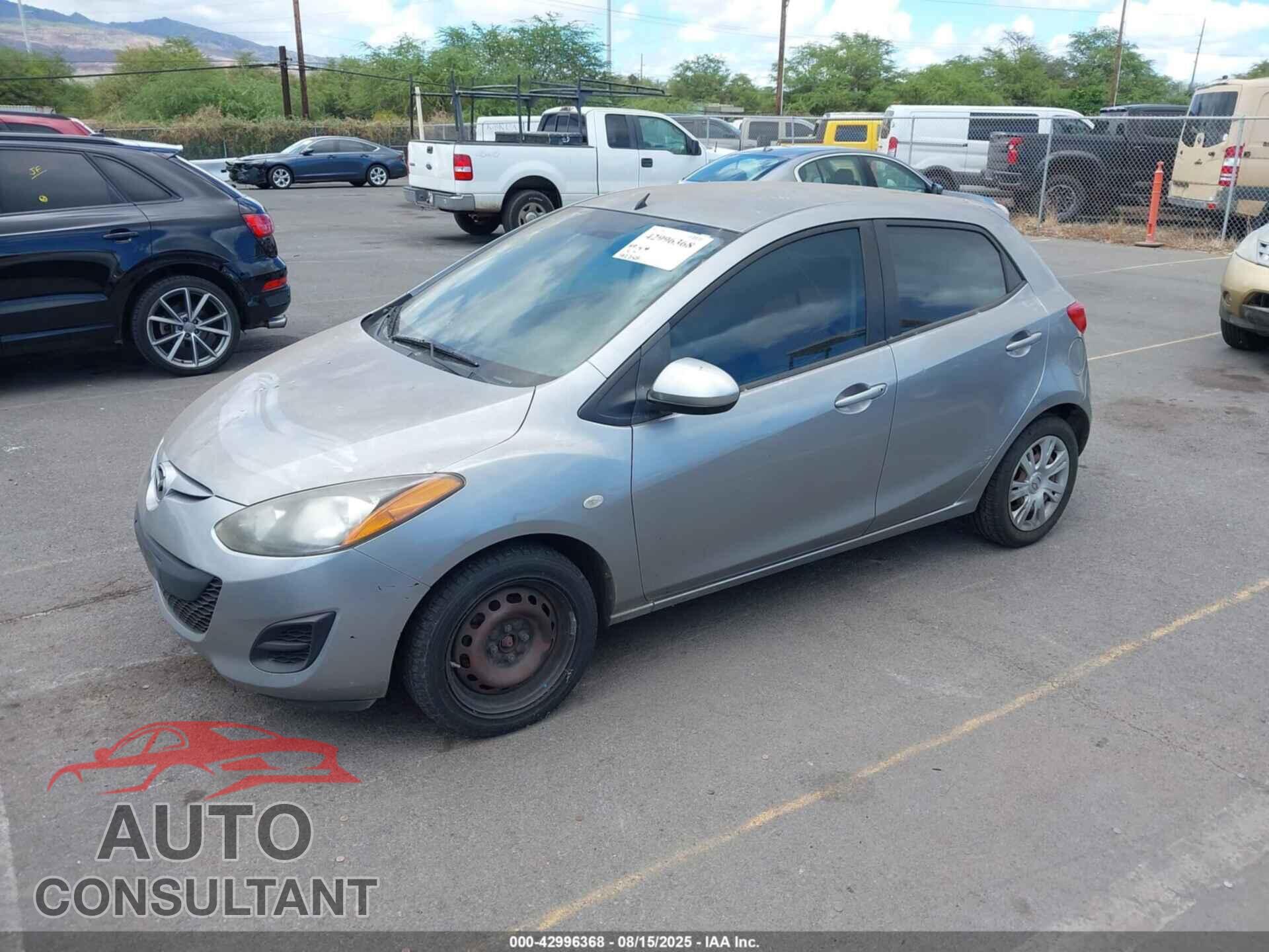 MAZDA MAZDA2 2013 - JM1DE1KY2D0163802