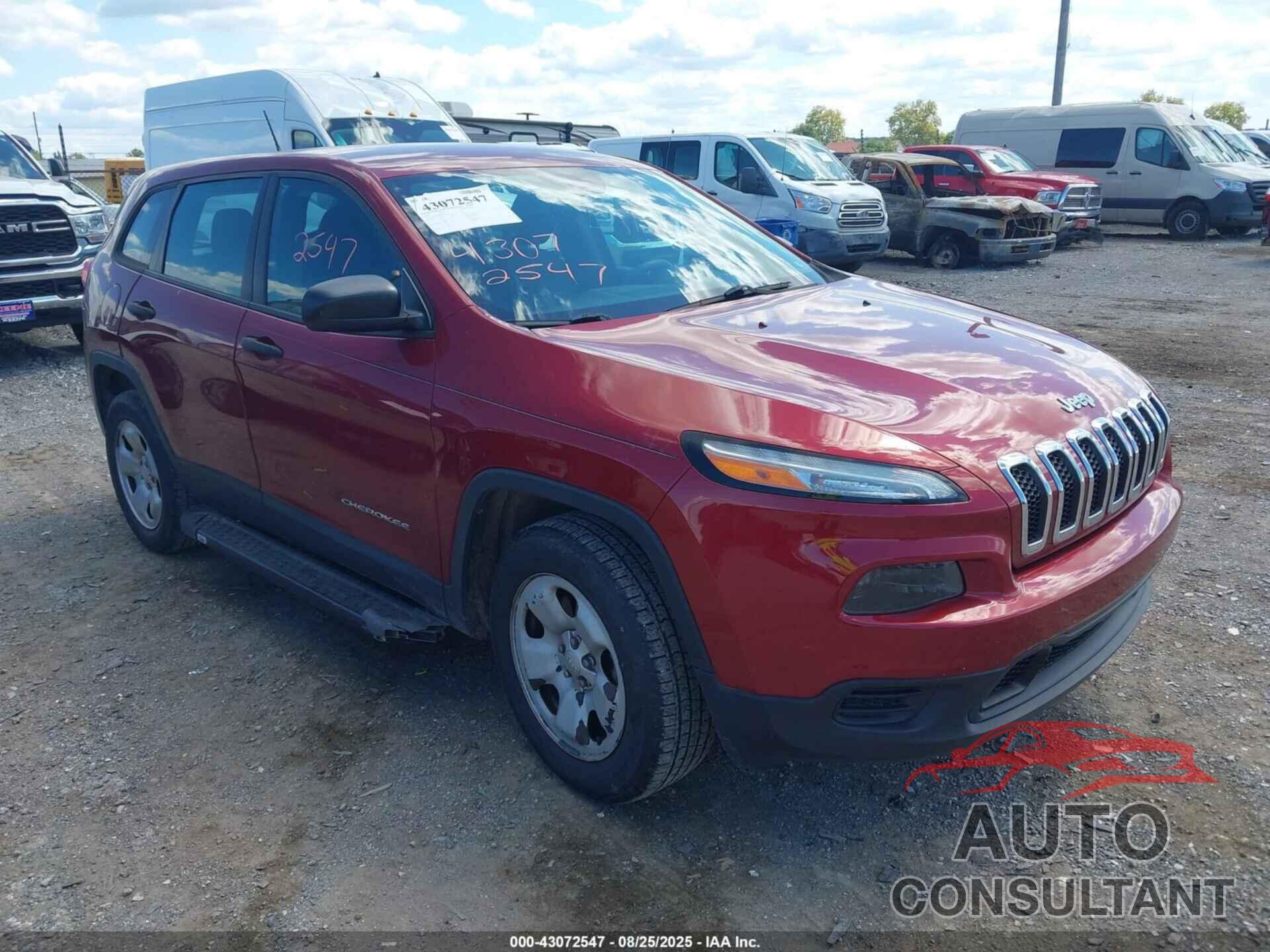 JEEP CHEROKEE 2016 - 1C4PJMAB9GW193145