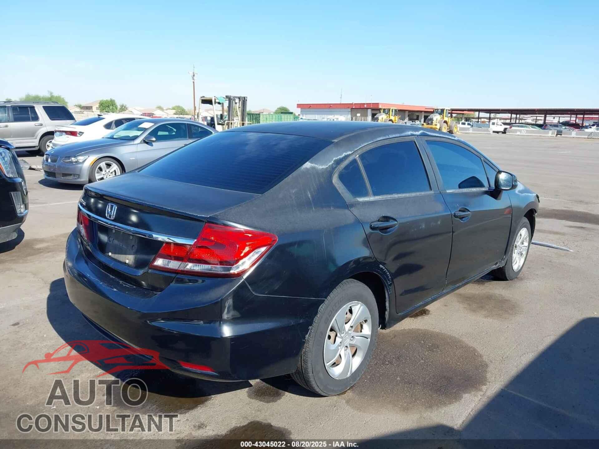 HONDA CIVIC 2013 - 2HGFB2F57DH512148