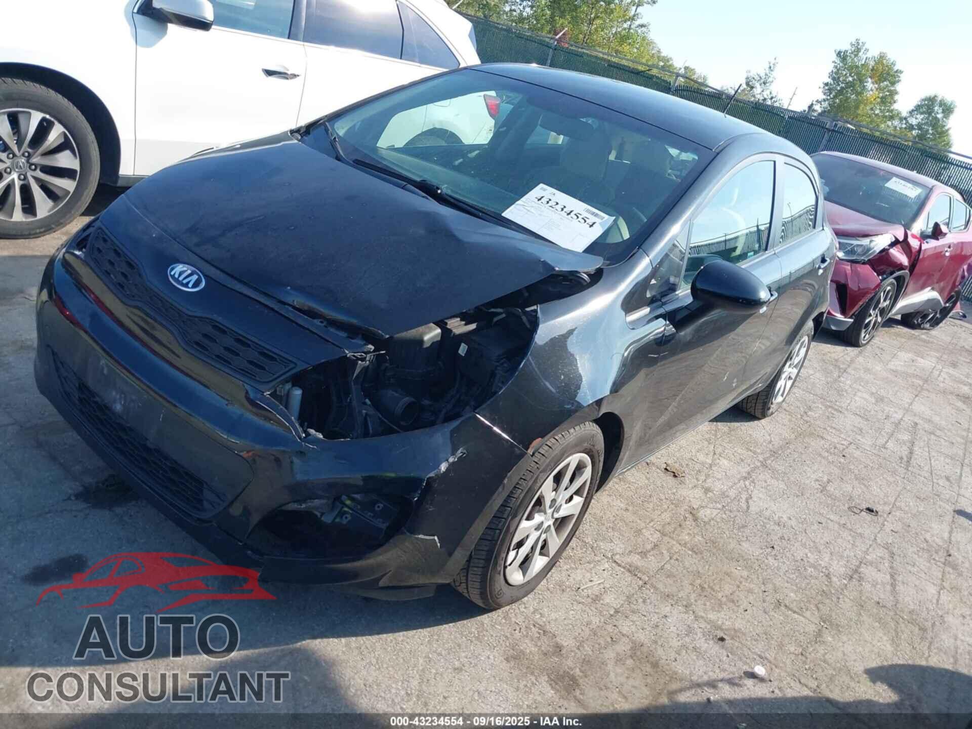 KIA RIO 2014 - KNADM5A30E6401979