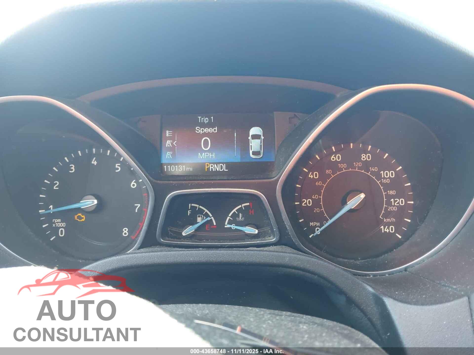 FORD FOCUS 2016 - 1FADP3E28GL385931