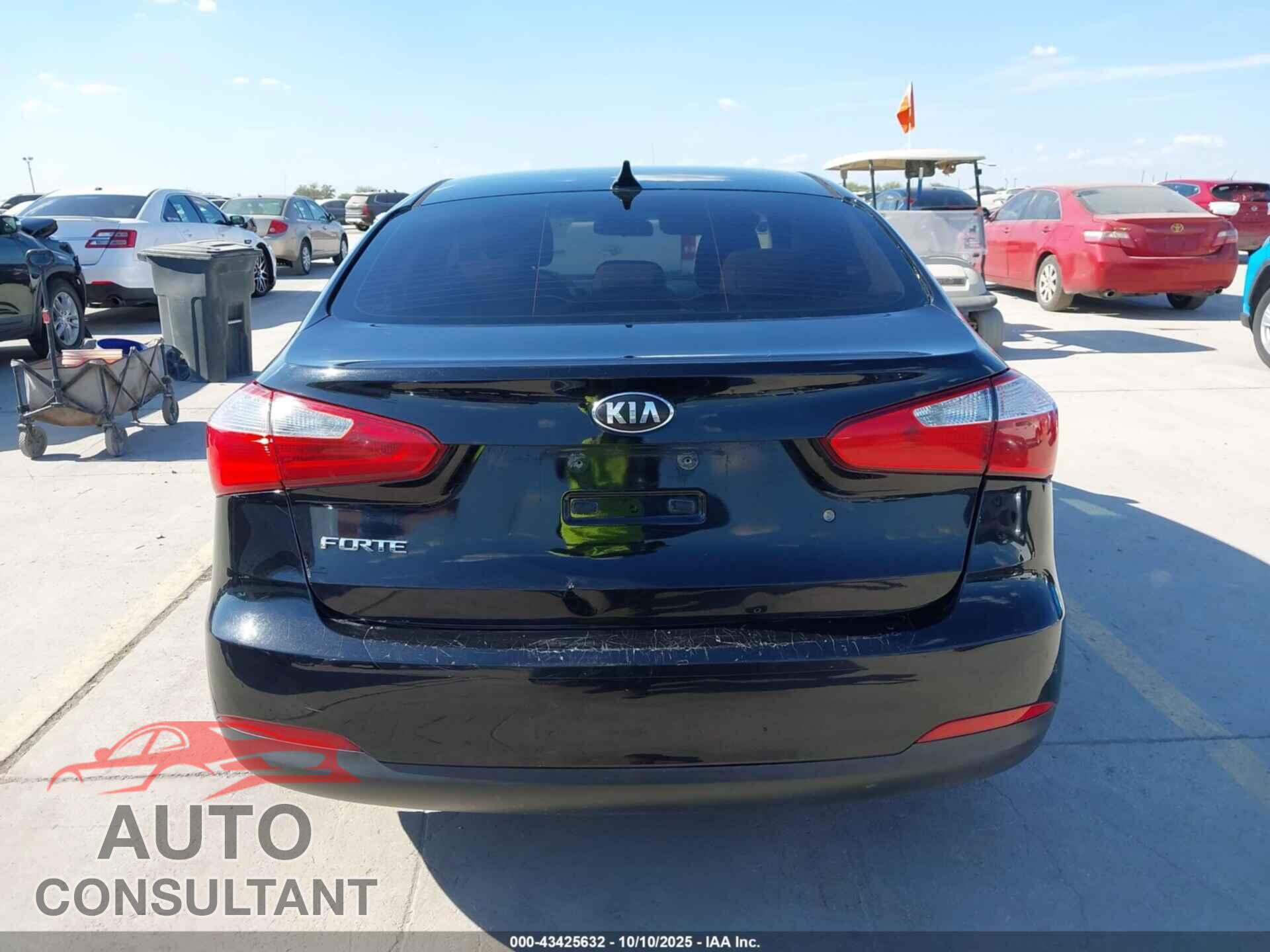 KIA FORTE 2015 - KNAFK4A67F5415775