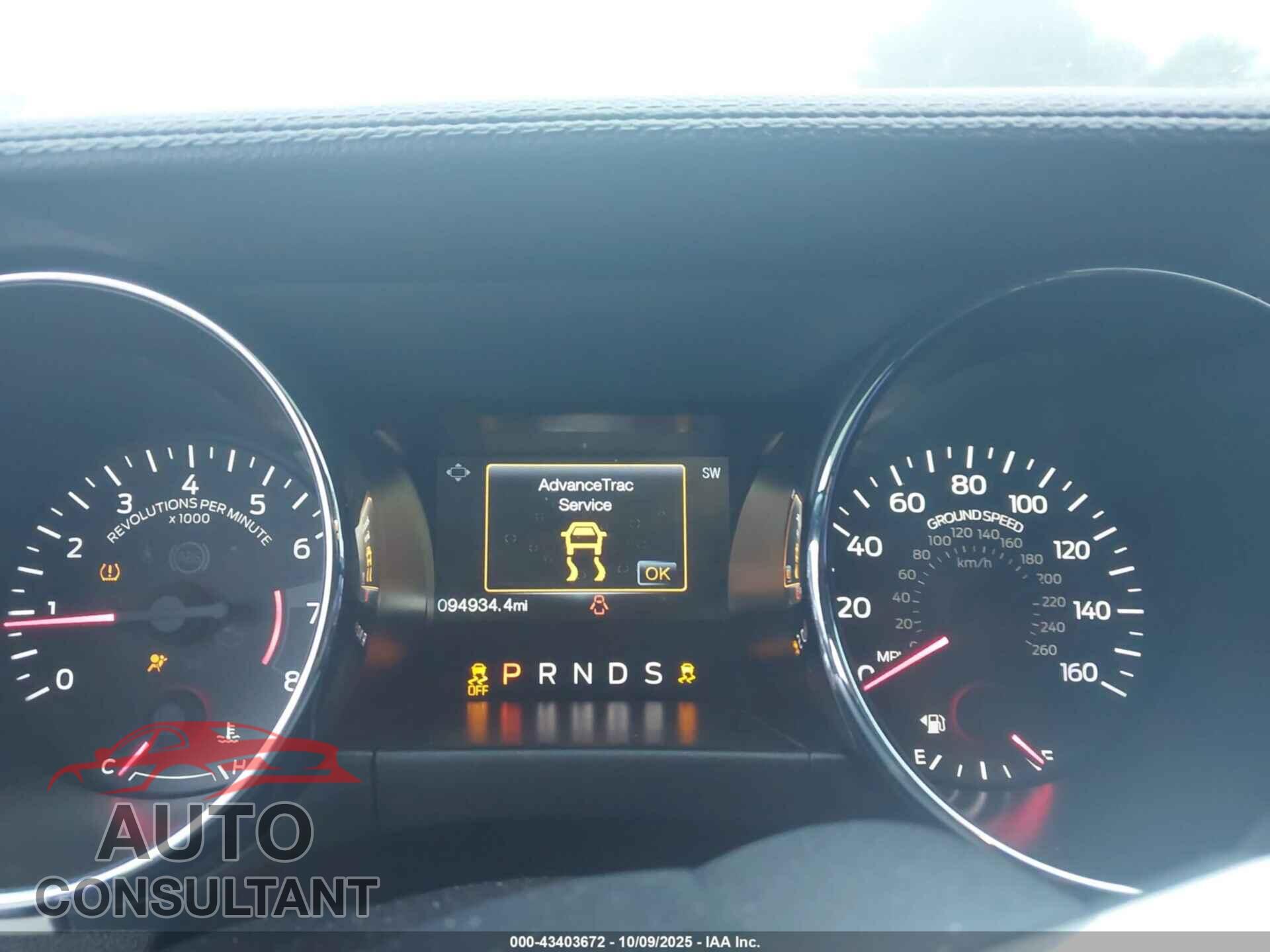 FORD MUSTANG 2015 - 1FATP8UH2F5377230