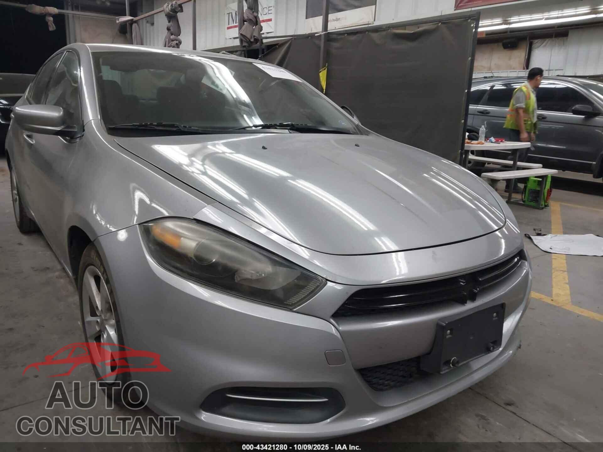 DODGE DART 2015 - 1C3CDFBB3FD320258