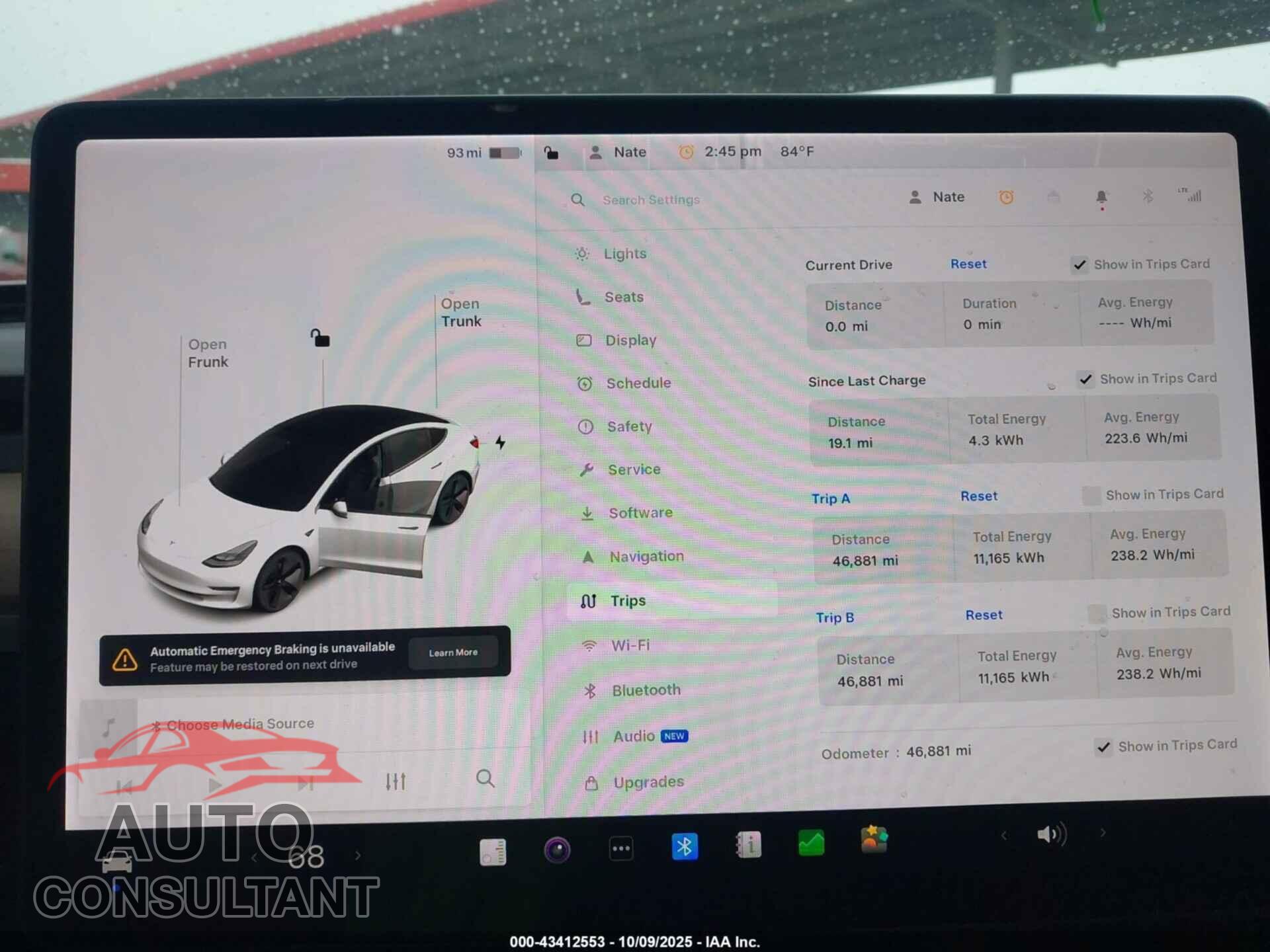 TESLA MODEL 3 2021 - 5YJ3E1EA2MF929846
