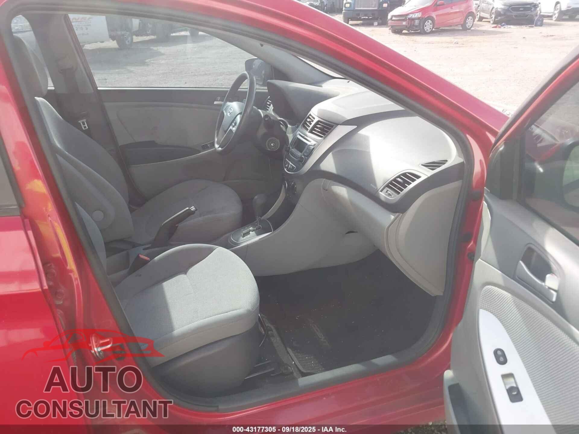 HYUNDAI ACCENT 2014 - KMHCT5AE4EU172278