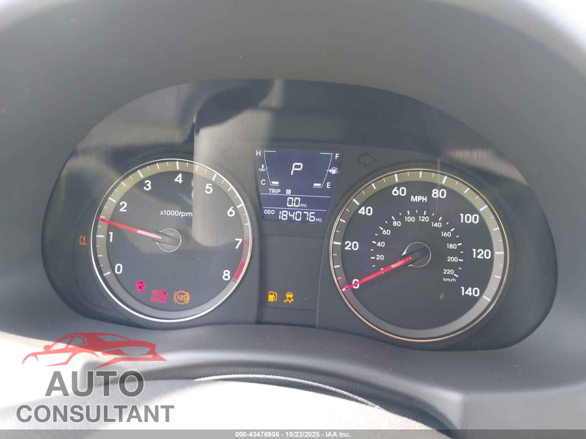 HYUNDAI ACCENT 2012 - KMHCU4AE6CU057105