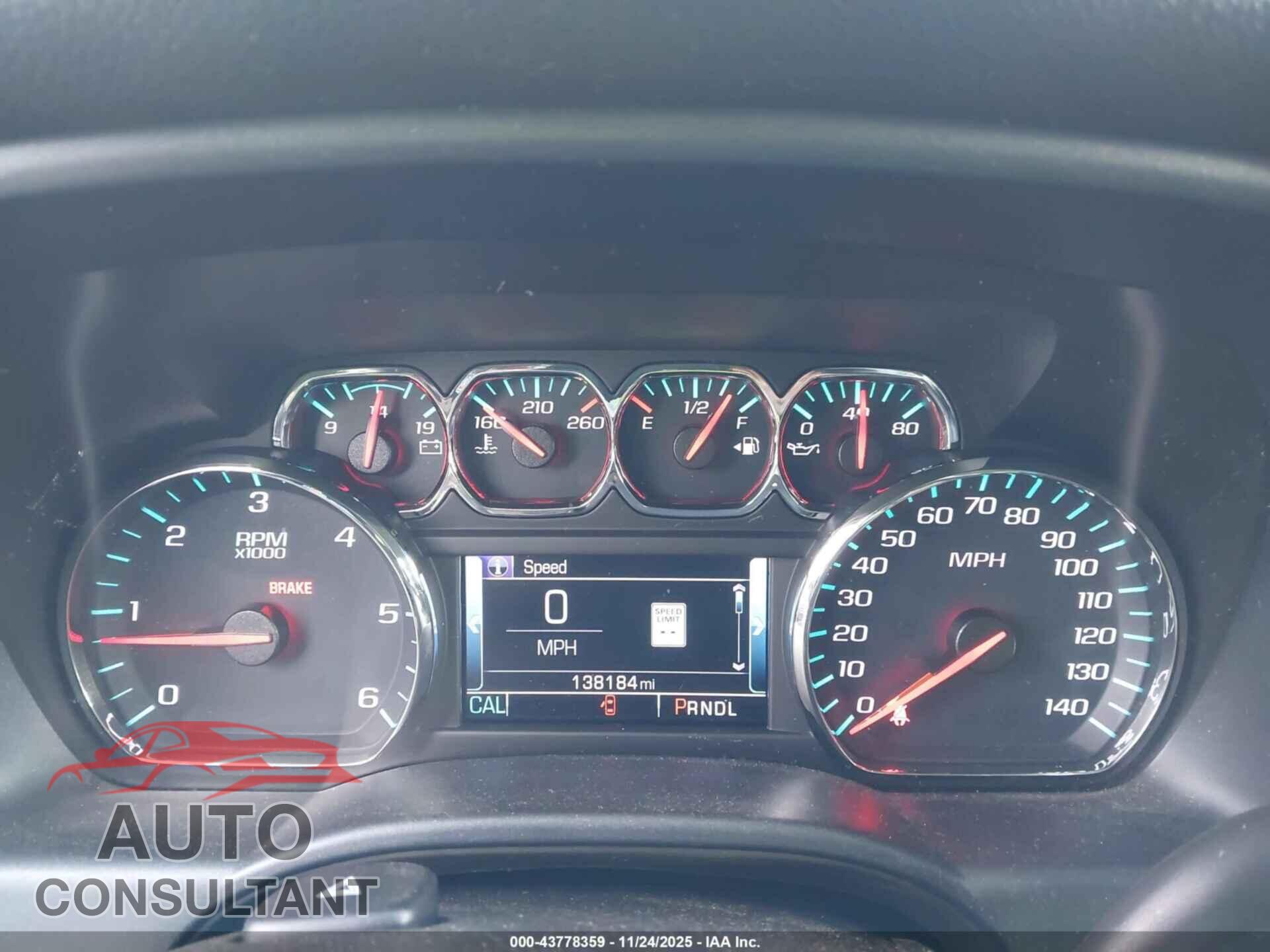 CHEVROLET SILVERADO 1500 2017 - 3GCUKSEC7HG488400