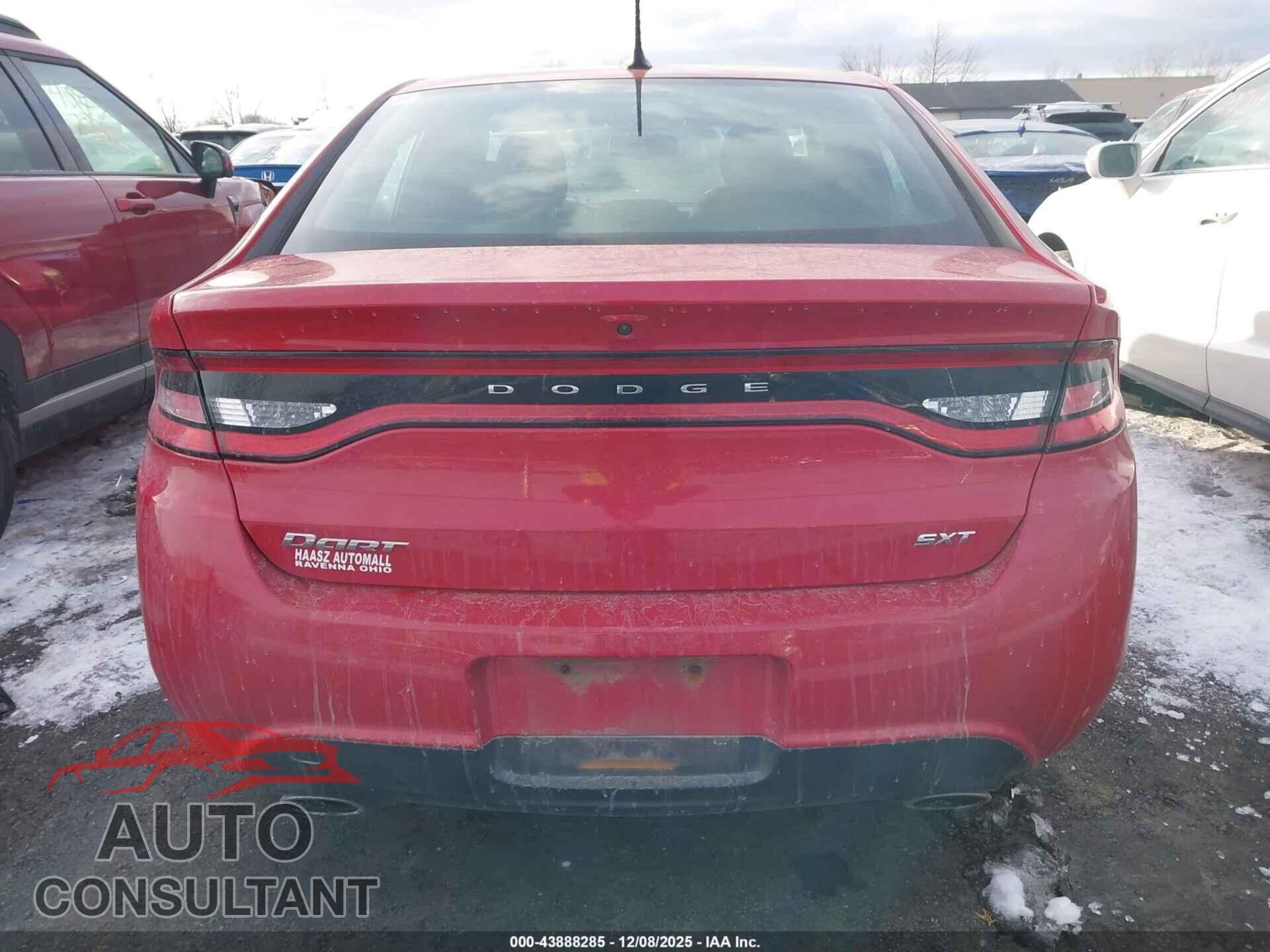 DODGE DART 2013 - 1C3CDFBA0DD339483