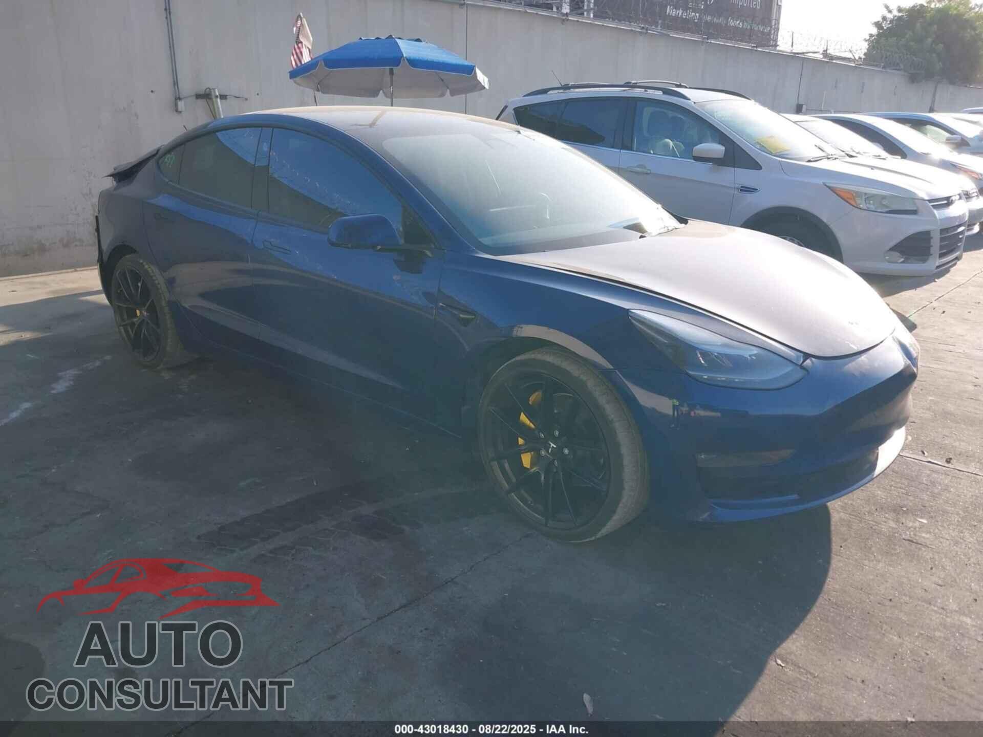 TESLA MODEL 3 2022 - 5YJ3E1EB0NF295088