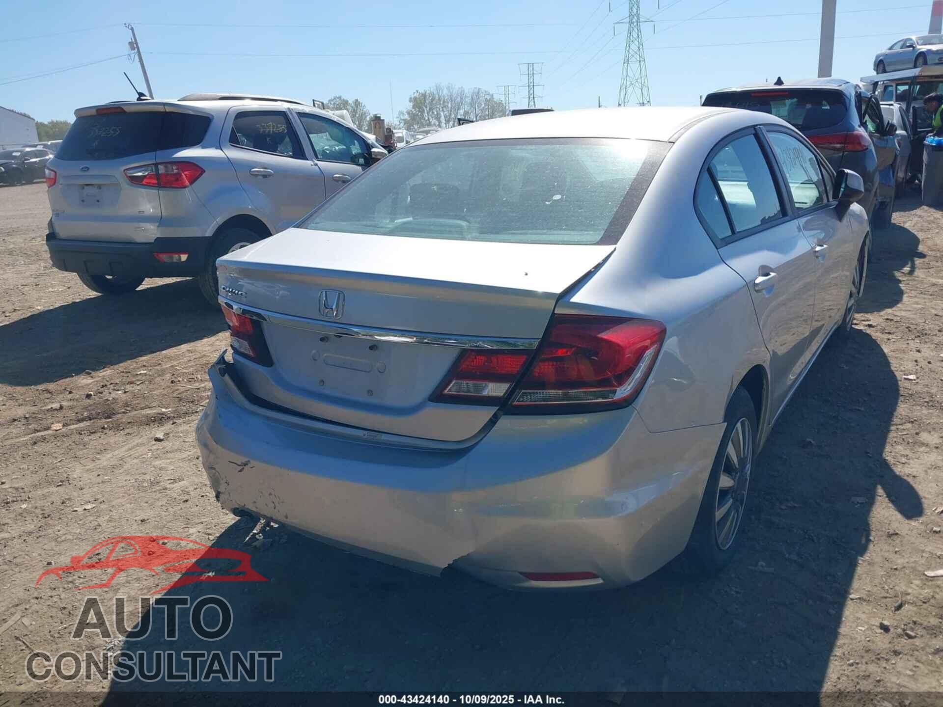 HONDA CIVIC 2013 - 19XFB2E55DE081305