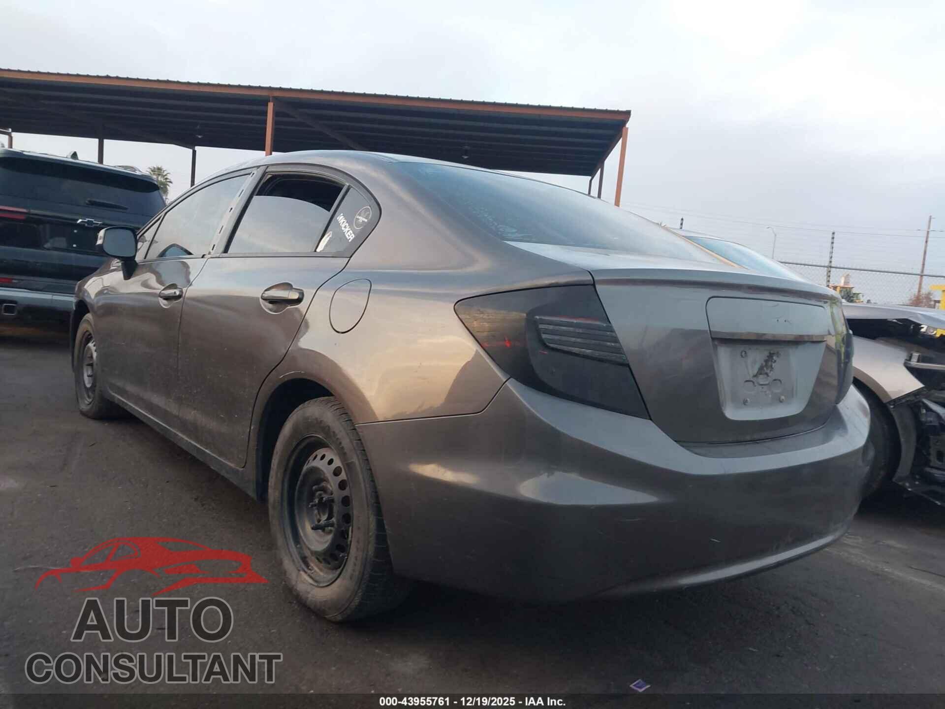 HONDA CIVIC 2012 - 19XFB2F52CE374835