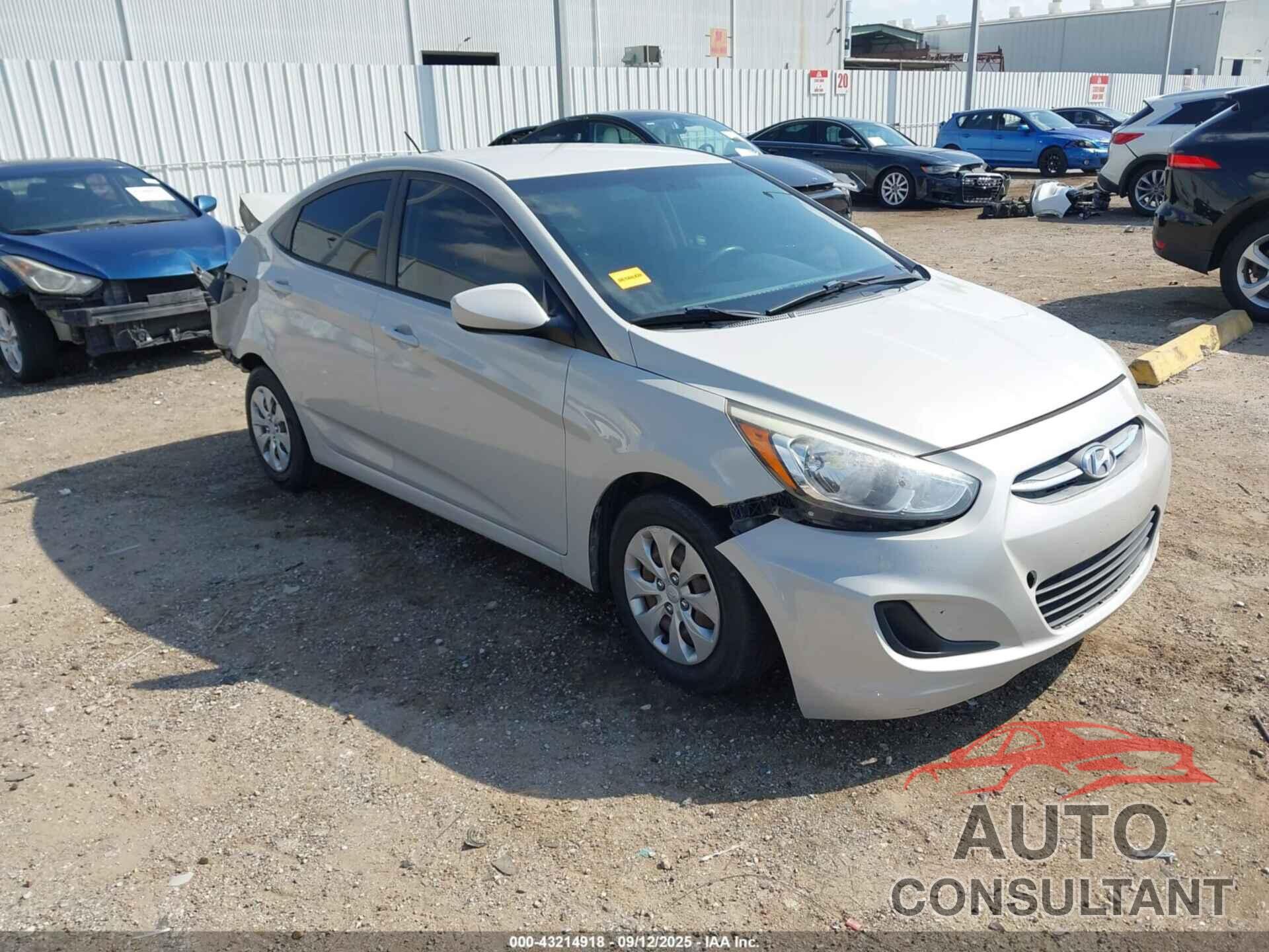 HYUNDAI ACCENT 2016 - KMHCT4AE8GU062556