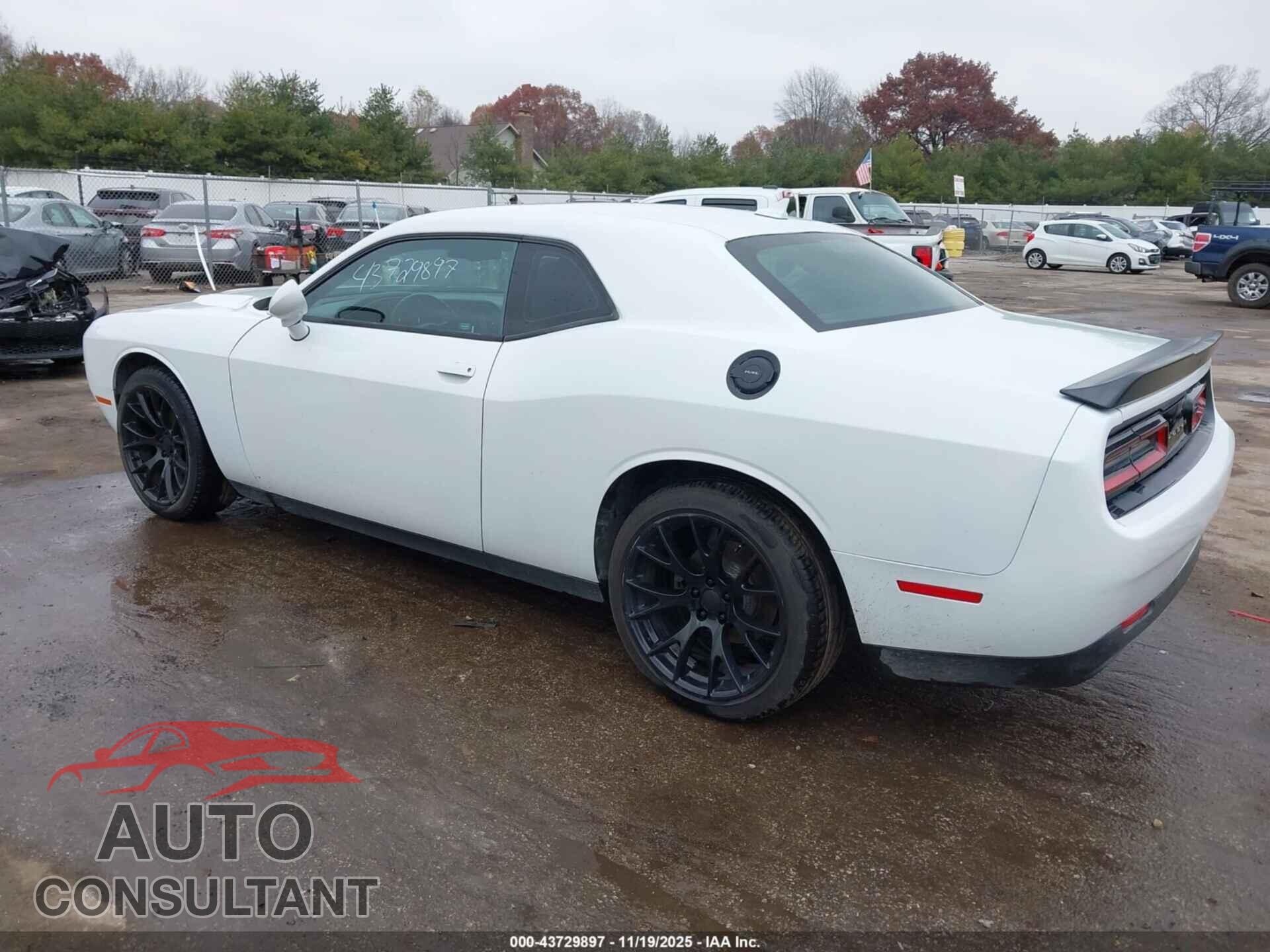 DODGE CHALLENGER 2016 - 2C3CDZAG8GH336328