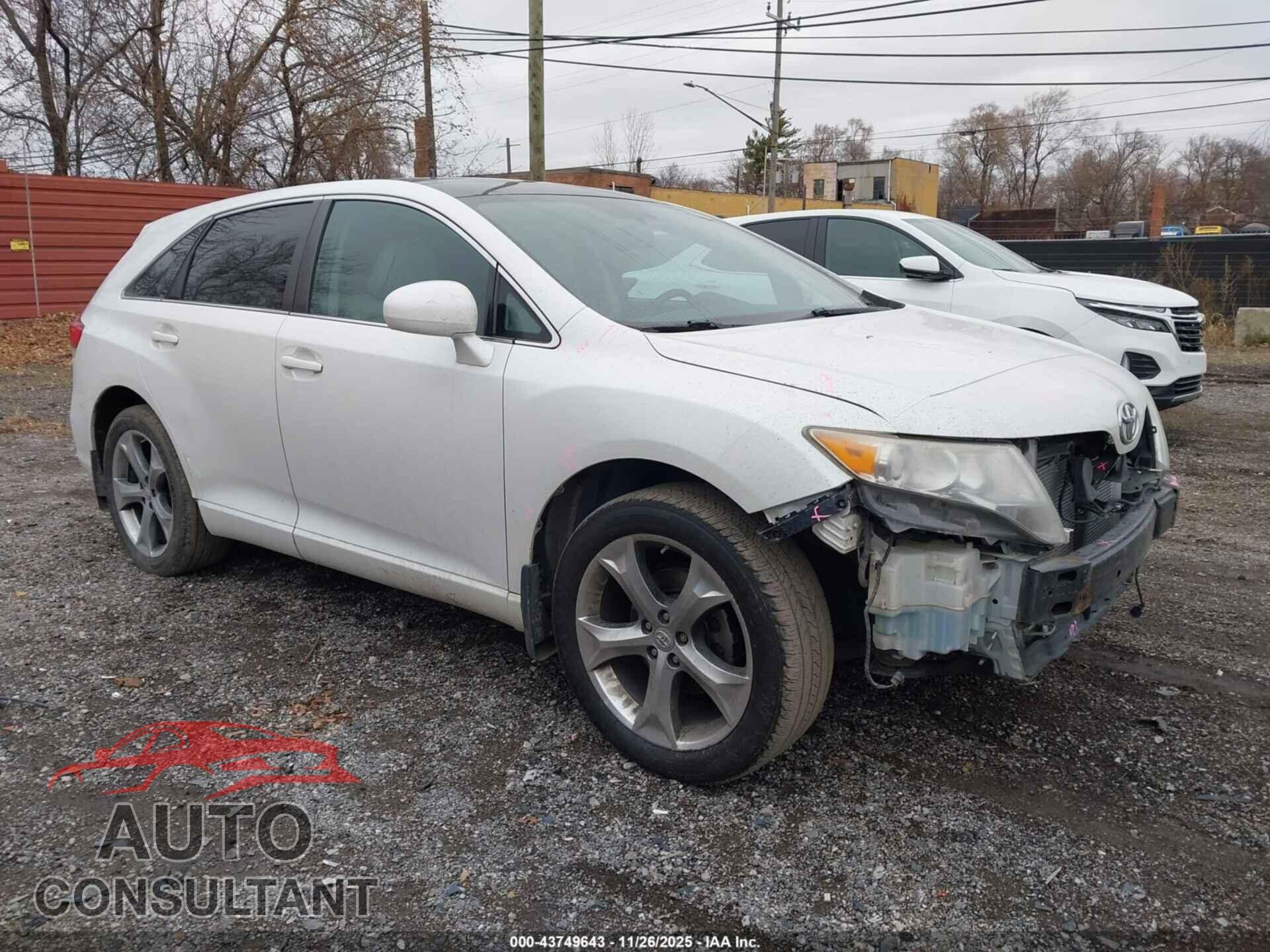 TOYOTA VENZA 2012 - 4T3BK3BB7CU067309