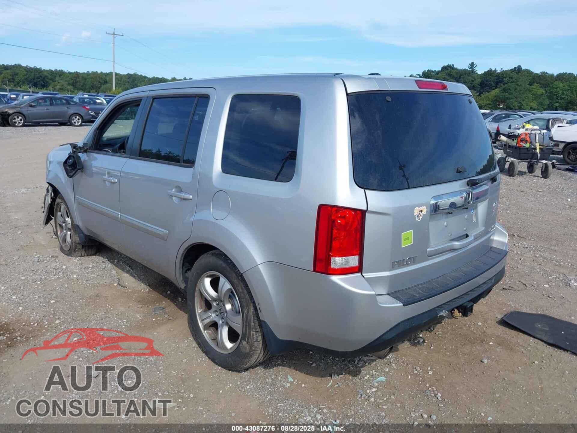 HONDA PILOT 2012 - 5FNYF4H52CB041292